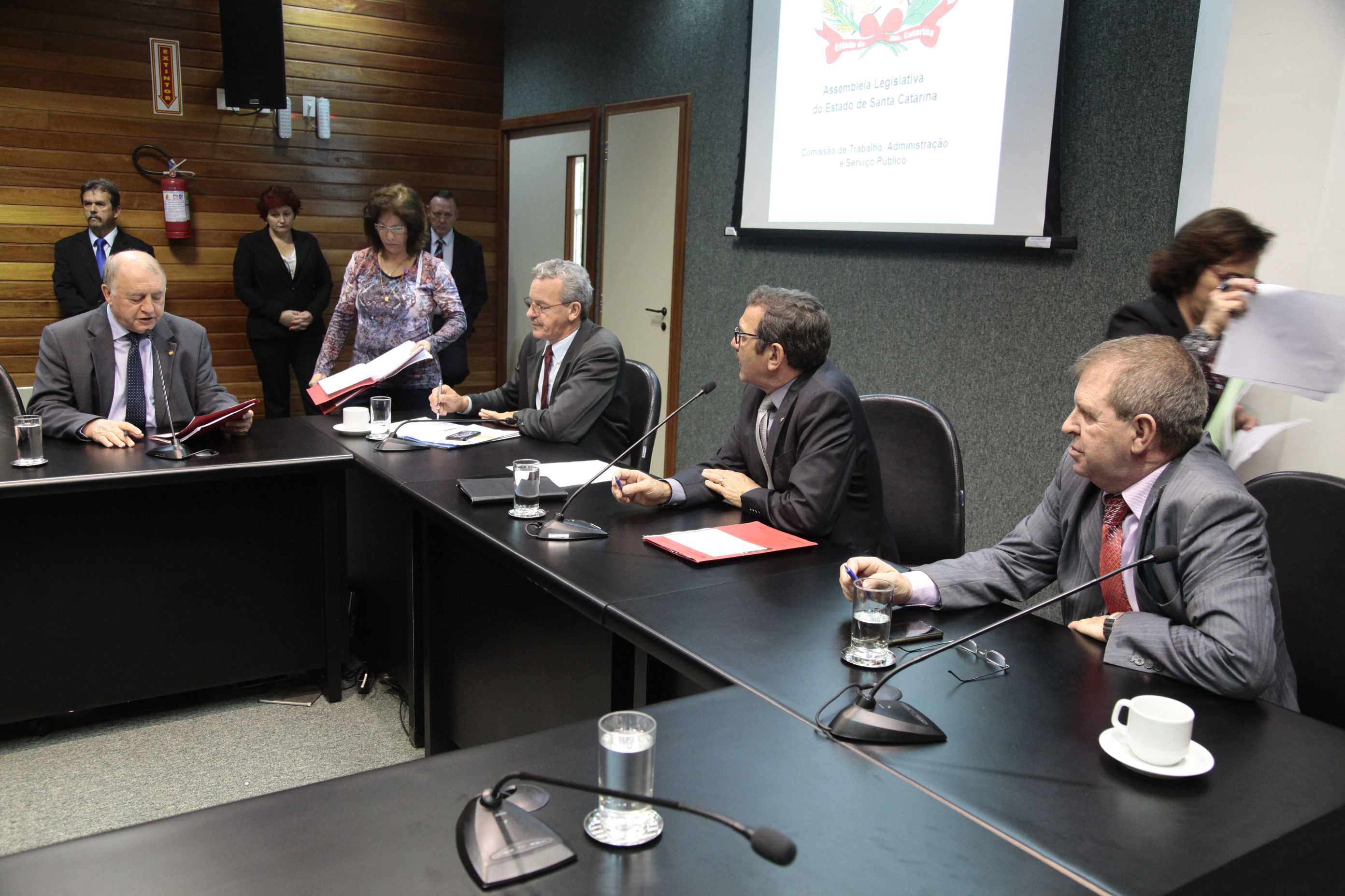 Reunião da Comissão de Trabalho, Administração e Serviço Público. Foto:Miriam Zomer/Agência AL