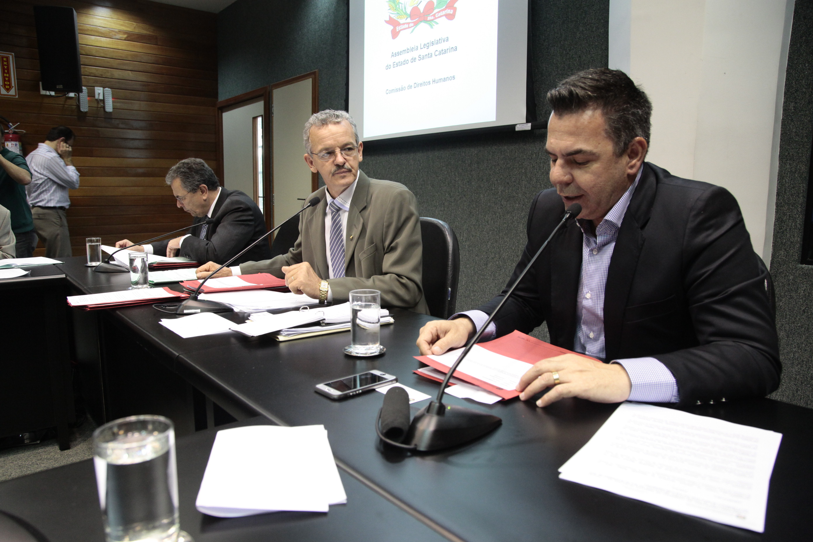Reunião da Comissão de Direitos Humanos. Foto: Miriam Zomer/Agência AL