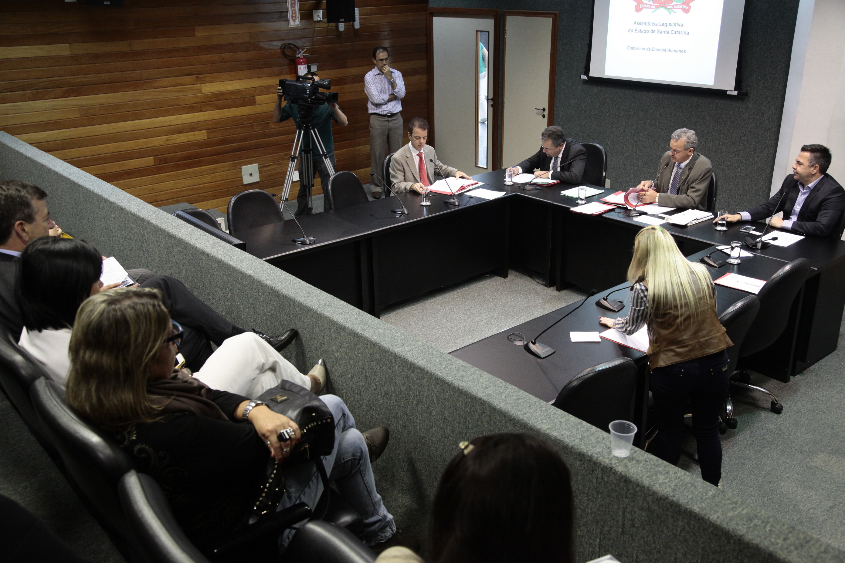 Reunião da Comissão de Direitos Humanos. Foto: Miriam Zomer/Agência AL