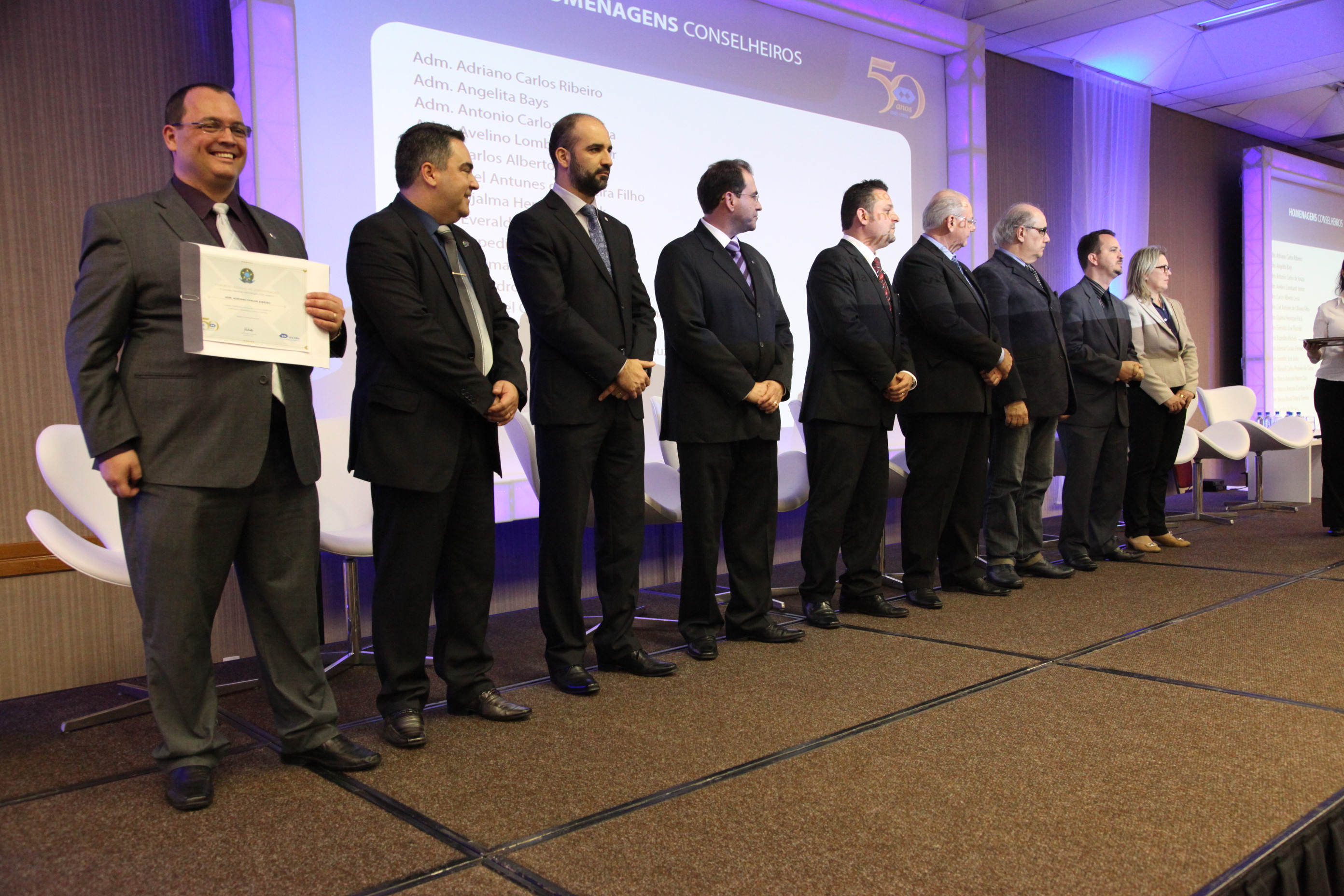 Jubileu de Ouro da Administração. Foto: Eduardo Guedes de Oliveira/Agência AL