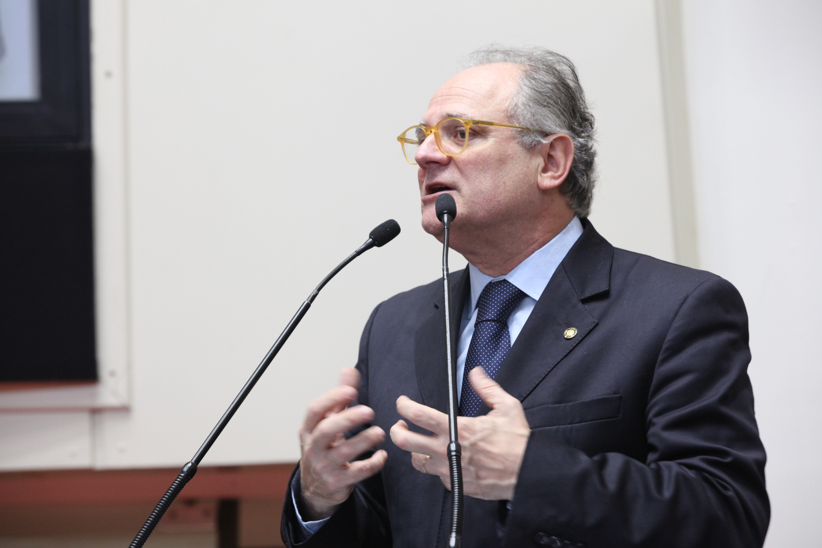 Sessão Ordinária da Assembleia Legislativa do Estado de Santa Catarina. Deputado Vicente Caropreso (PSDB) -  Foto: Eduardo Guedes de Oliveira/Agência AL