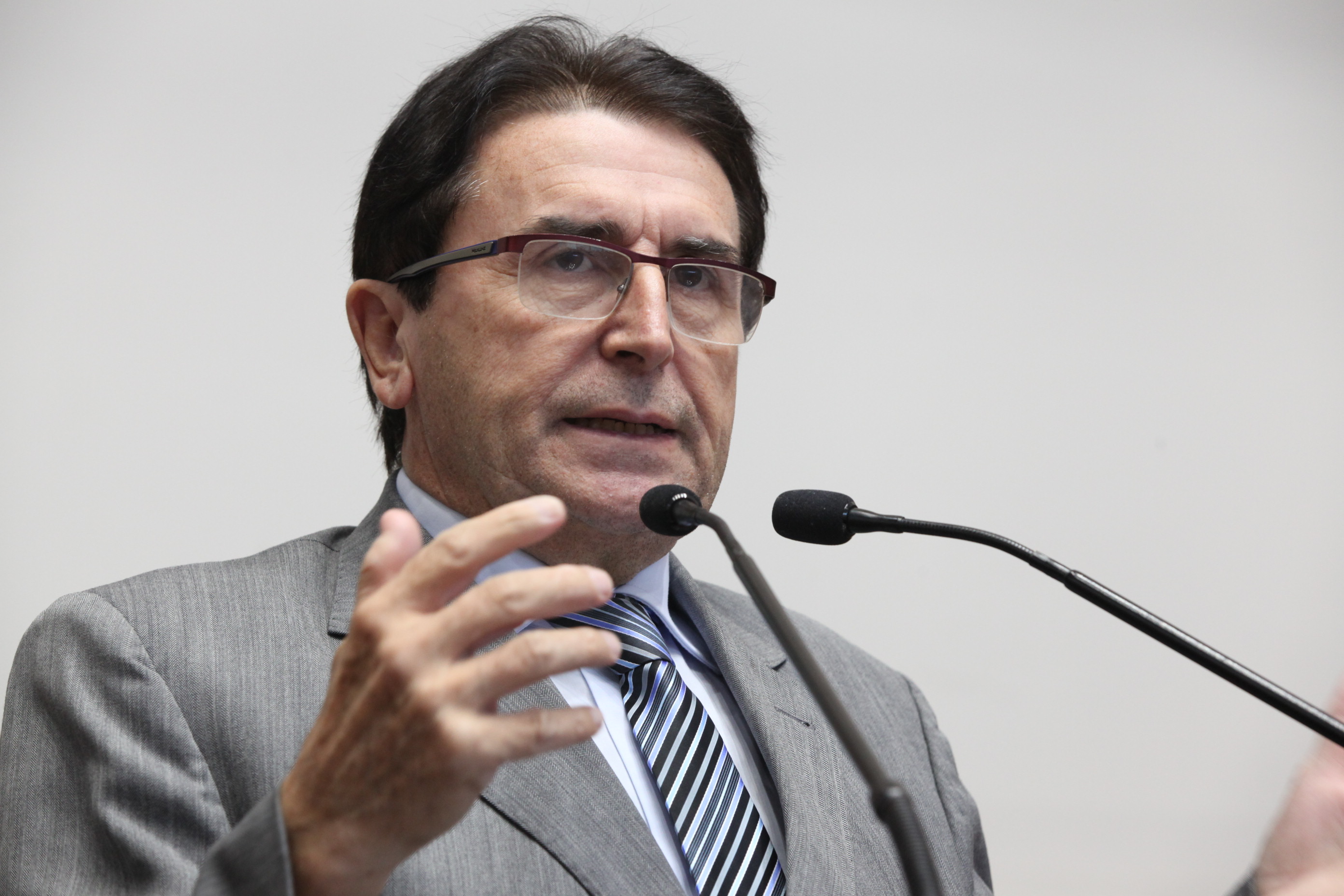 Sessão Ordinária da Assembleia Legislativa do Estado de Santa Catarina. Deputado Antonio Aguiar (PMDB) - Foto: Eduardo Guedes de Oliveira/Agência AL