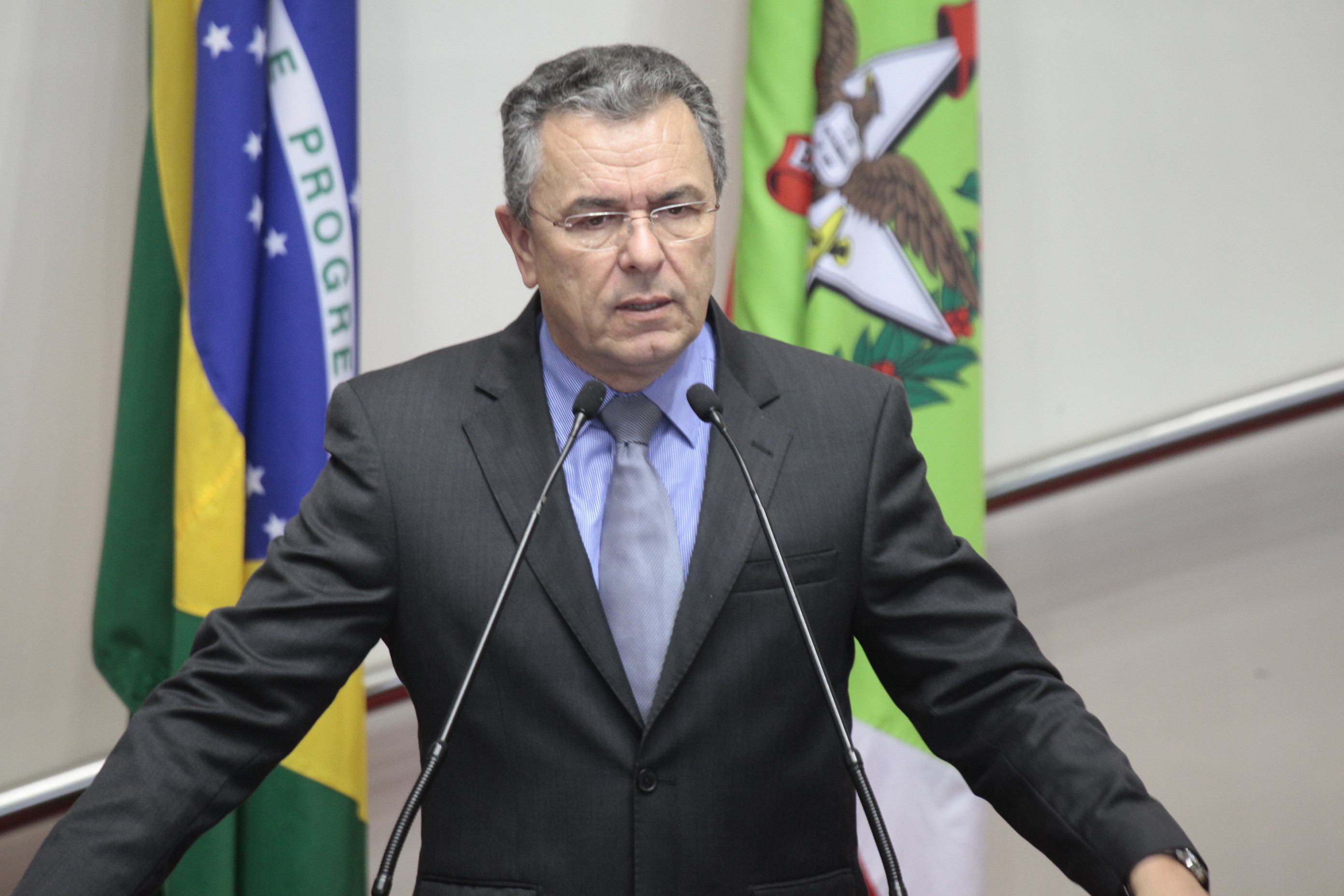 Sessão Ordinária da Assembleia Legislativa do Estado de Santa Catarina. Deputado Dalmo Claro (PMDB) - Fotos:Miriam Zomer/Agência AL