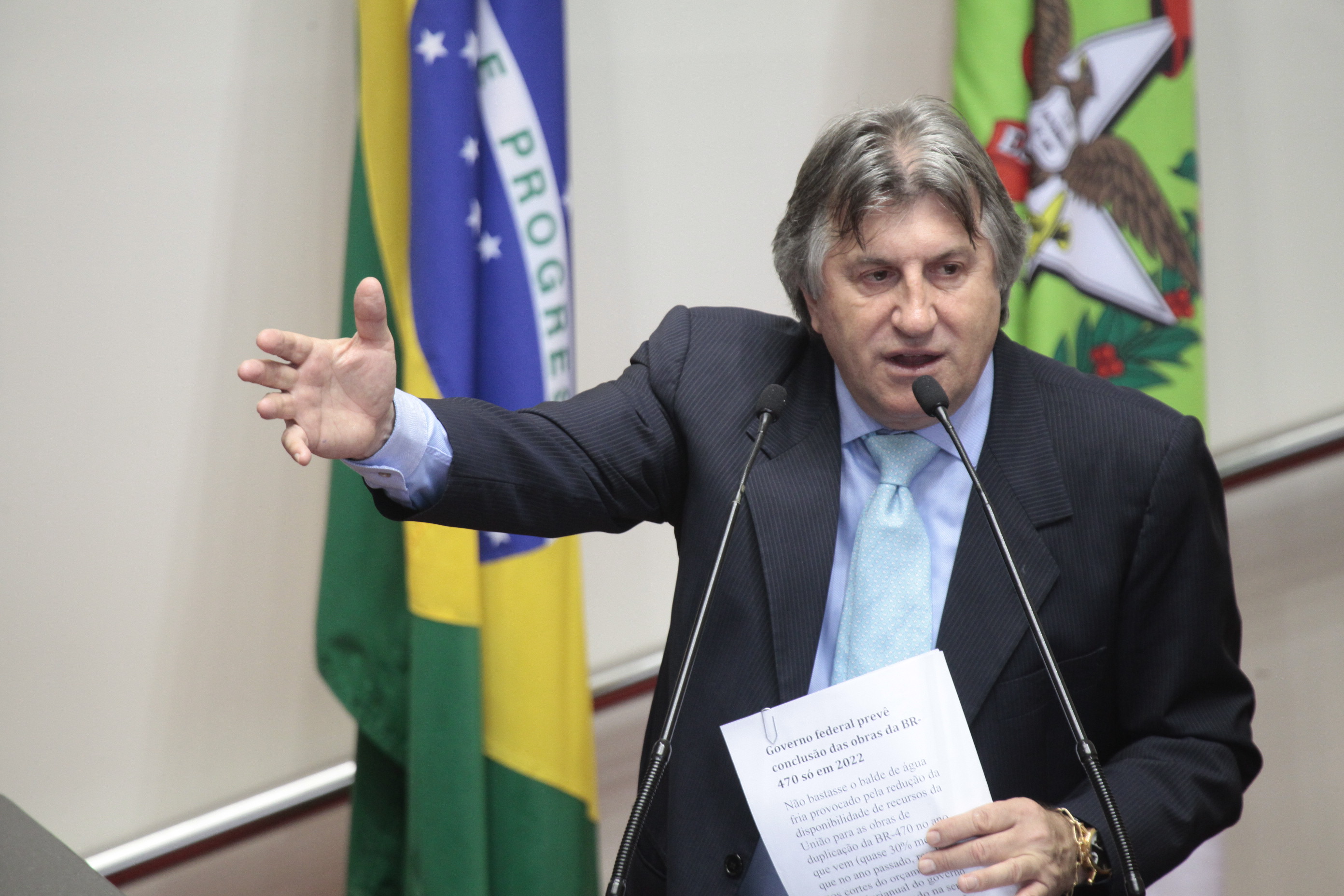 Sessão Ordinária da Assembleia Legislativa do Estado de Santa Catarina. Deputado: Leonel Pavan (PSDB). Fotos:Miriam Zomer/Agência AL
