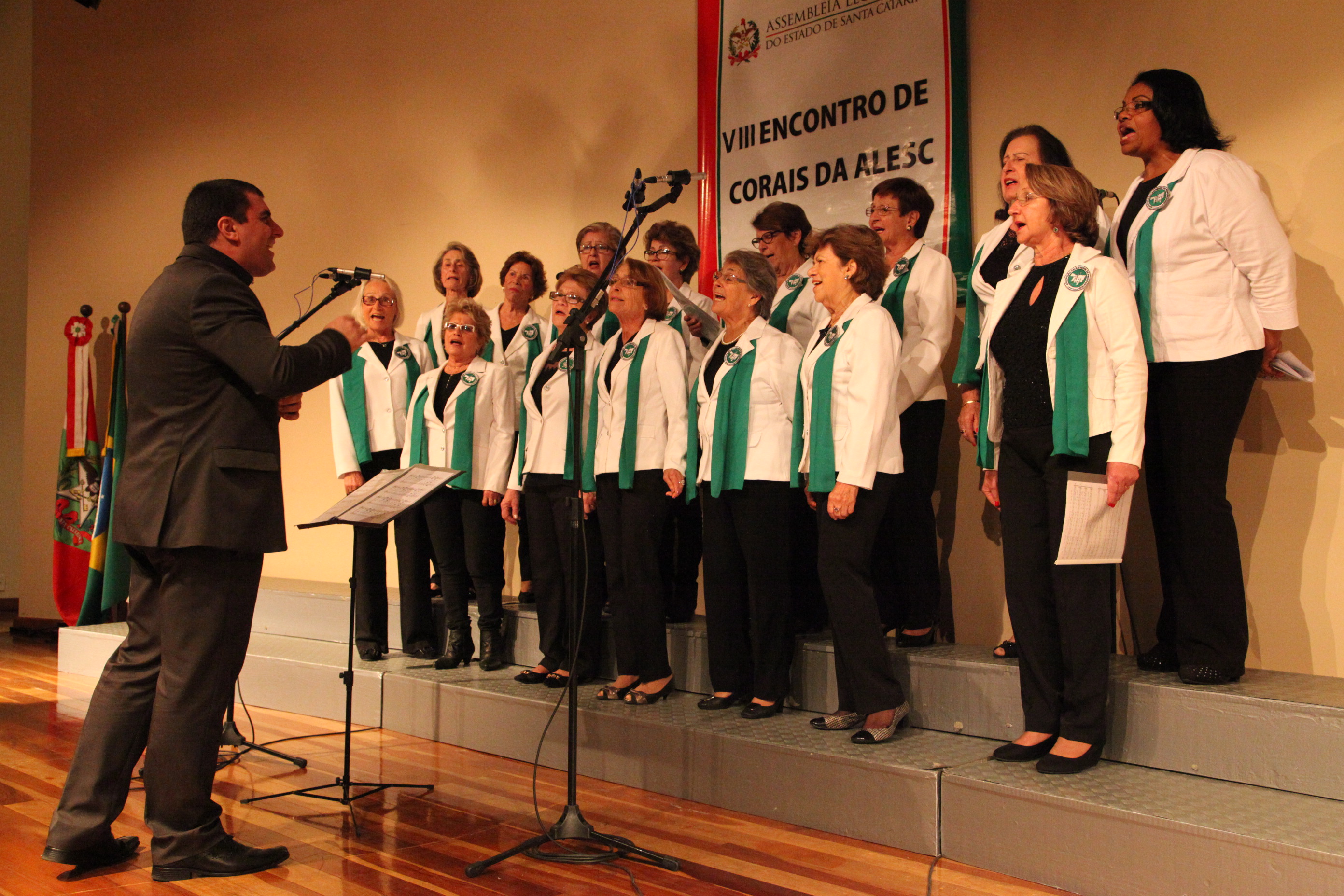VIII Encontro de Corais da ALESC _FOTO Eduardo Guedes de Oliveira / Agência AL