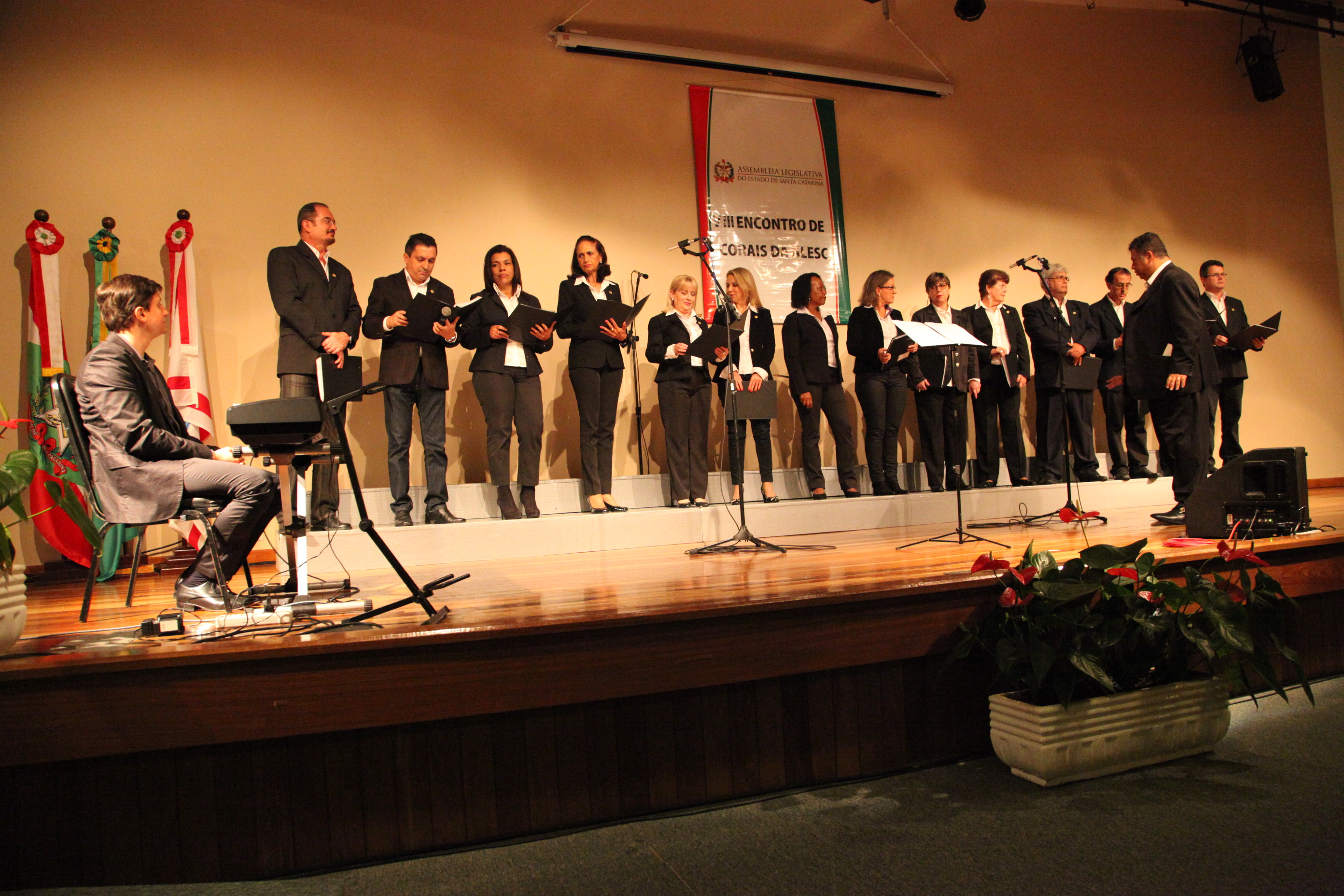VIII Encontro de Corais da ALESC _FOTO Eduardo Guedes de Oliveira / Agência AL