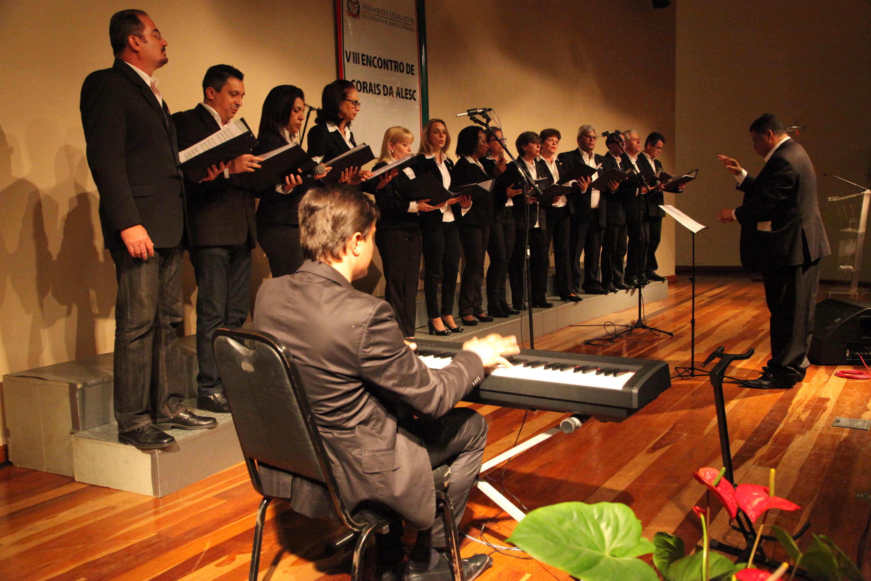 VIII Encontro de Corais da ALESC _FOTO Eduardo Guedes de Oliveira / Agência AL