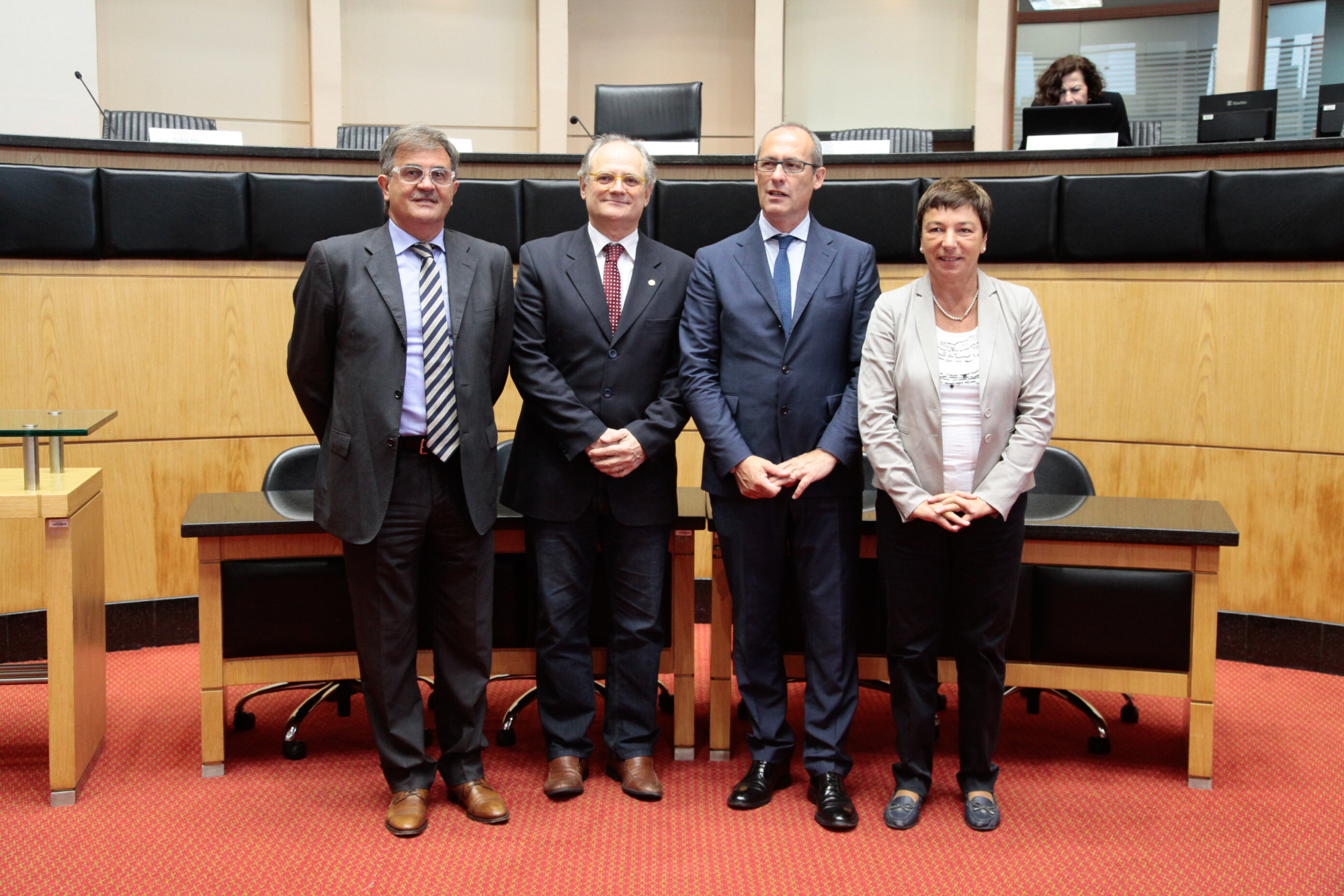Presidente da província de Trento visita a Assembleia Legislativa