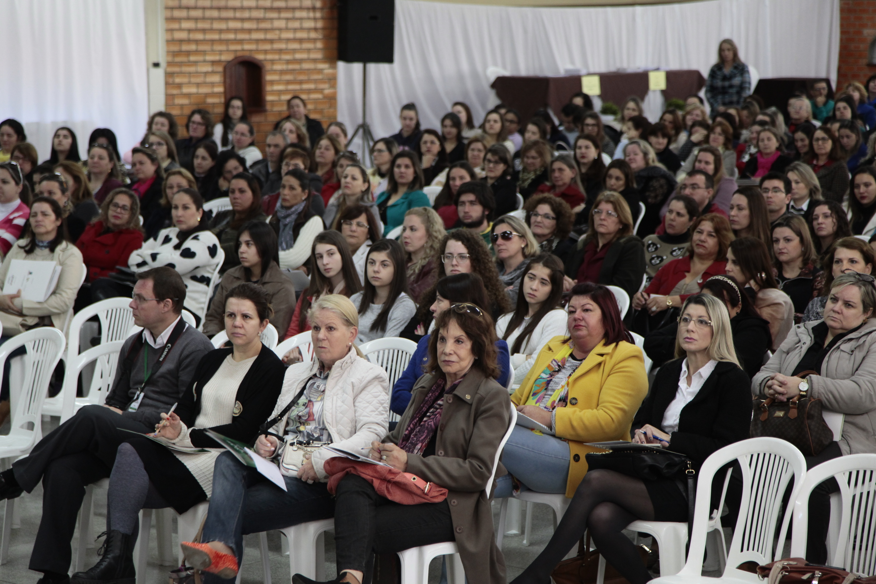 II Seminário Regional sobre Educação, realizado na cidade de Urussanga. Foto: Miriam Zomer/Agência AL