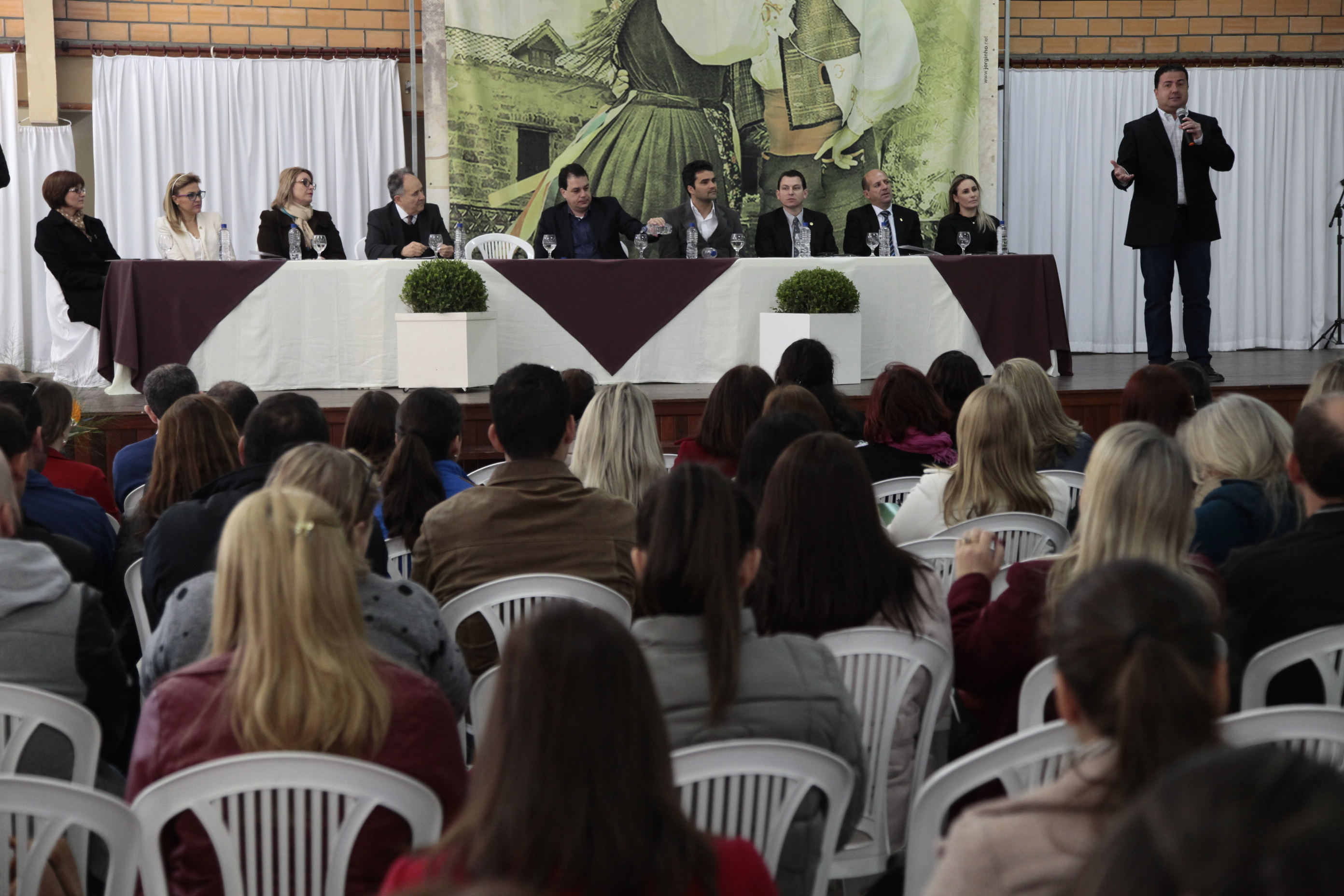 II Seminário Regional sobre Educação, realizado na cidade de Urussanga. Foto: Miriam Zomer/Agência AL