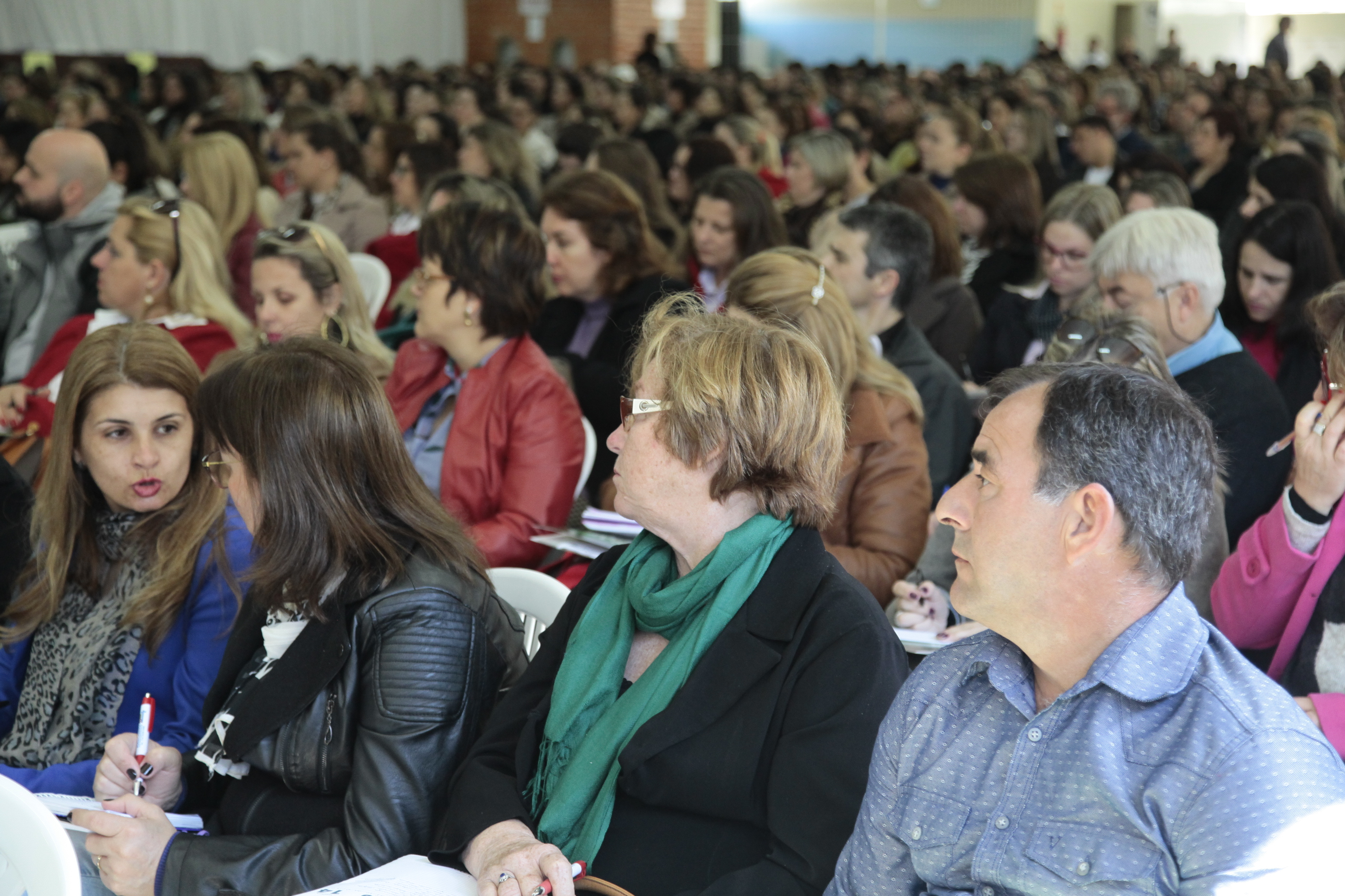 II Seminário Regional sobre Educação, realizado na cidade de Urussanga. Foto: Miriam Zomer/Agência AL