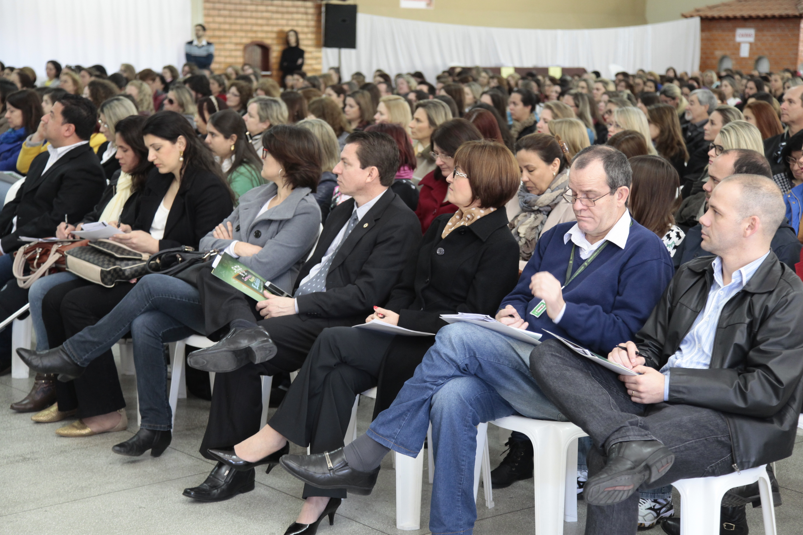 II Seminário Regional sobre Educação, realizado na cidade de Urussanga. Foto: Miriam Zomer/Agência AL