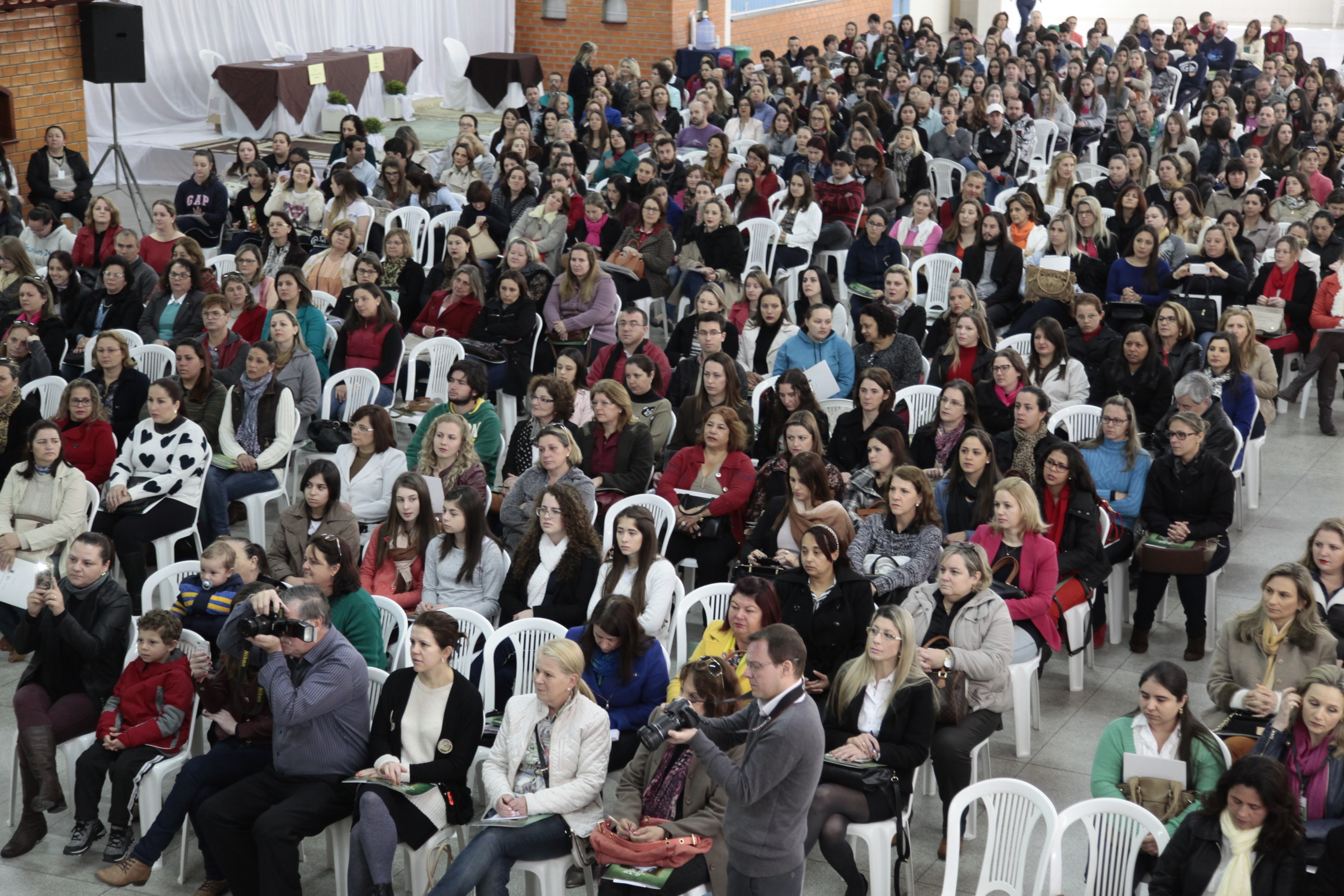 II Seminário Regional sobre Educação, realizado na cidade de Urussanga. Foto: Miriam Zomer/Agência AL