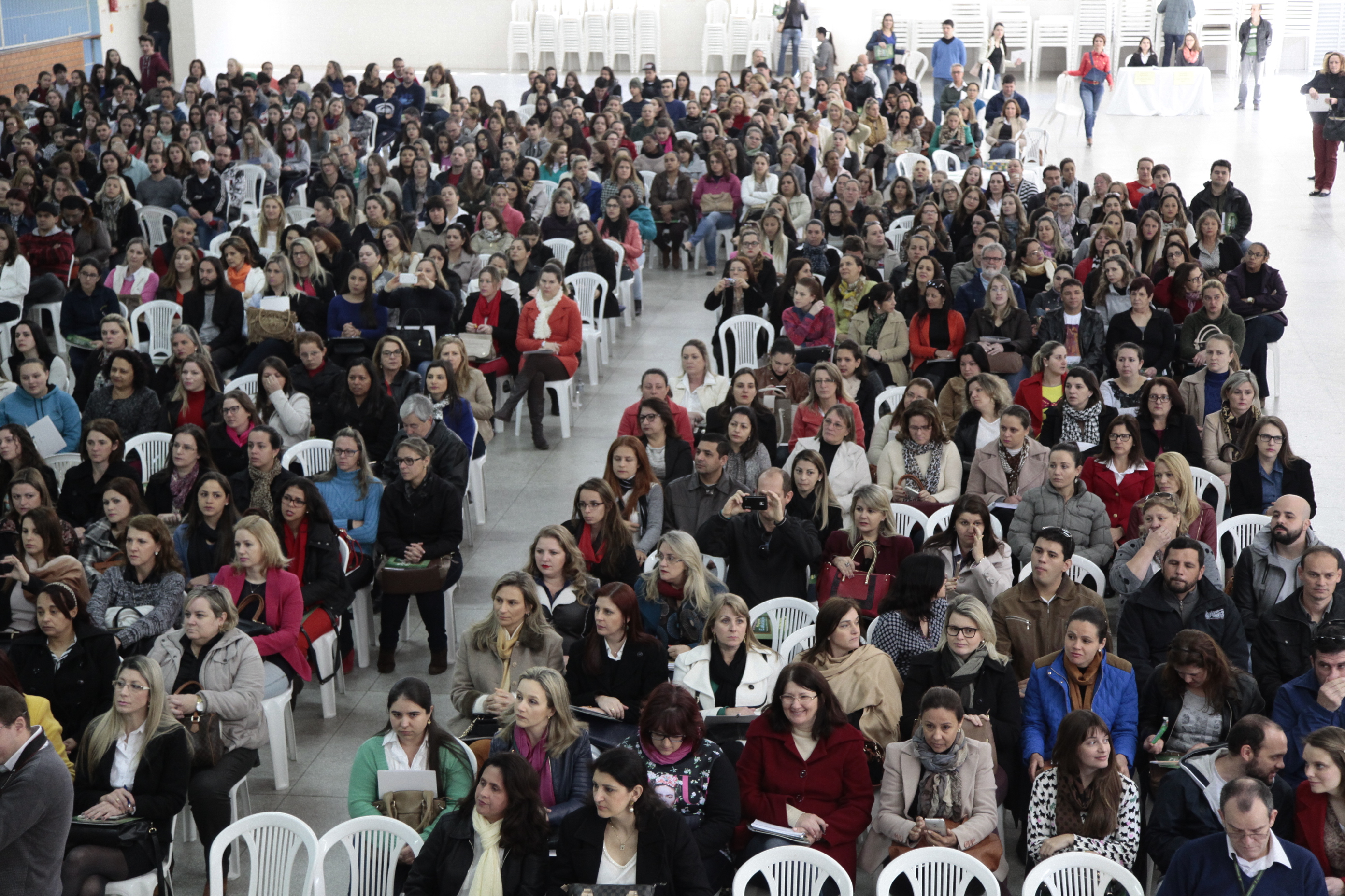 II Seminário Regional sobre Educação, realizado na cidade de Urussanga. Foto: Miriam Zomer/Agência AL