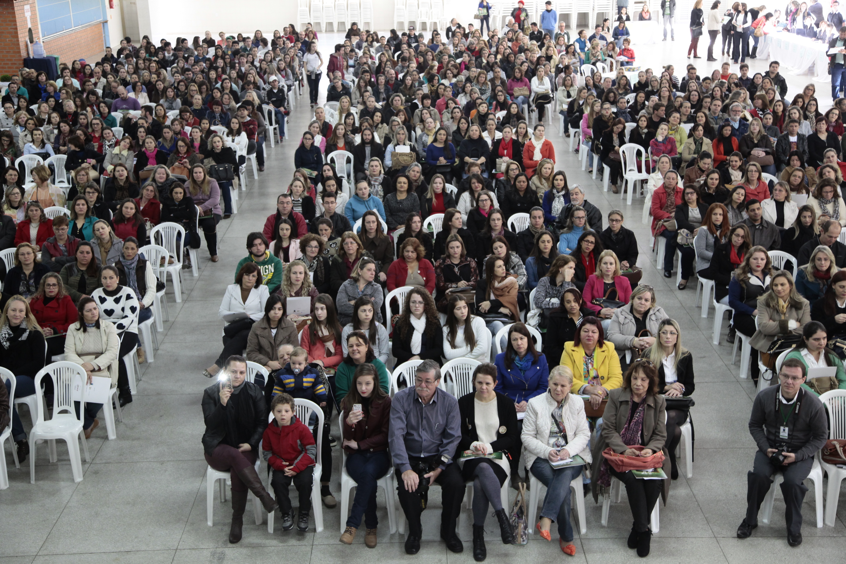 II Seminário Regional sobre Educação, realizado na cidade de Urussanga. Foto: Miriam Zomer/Agência AL