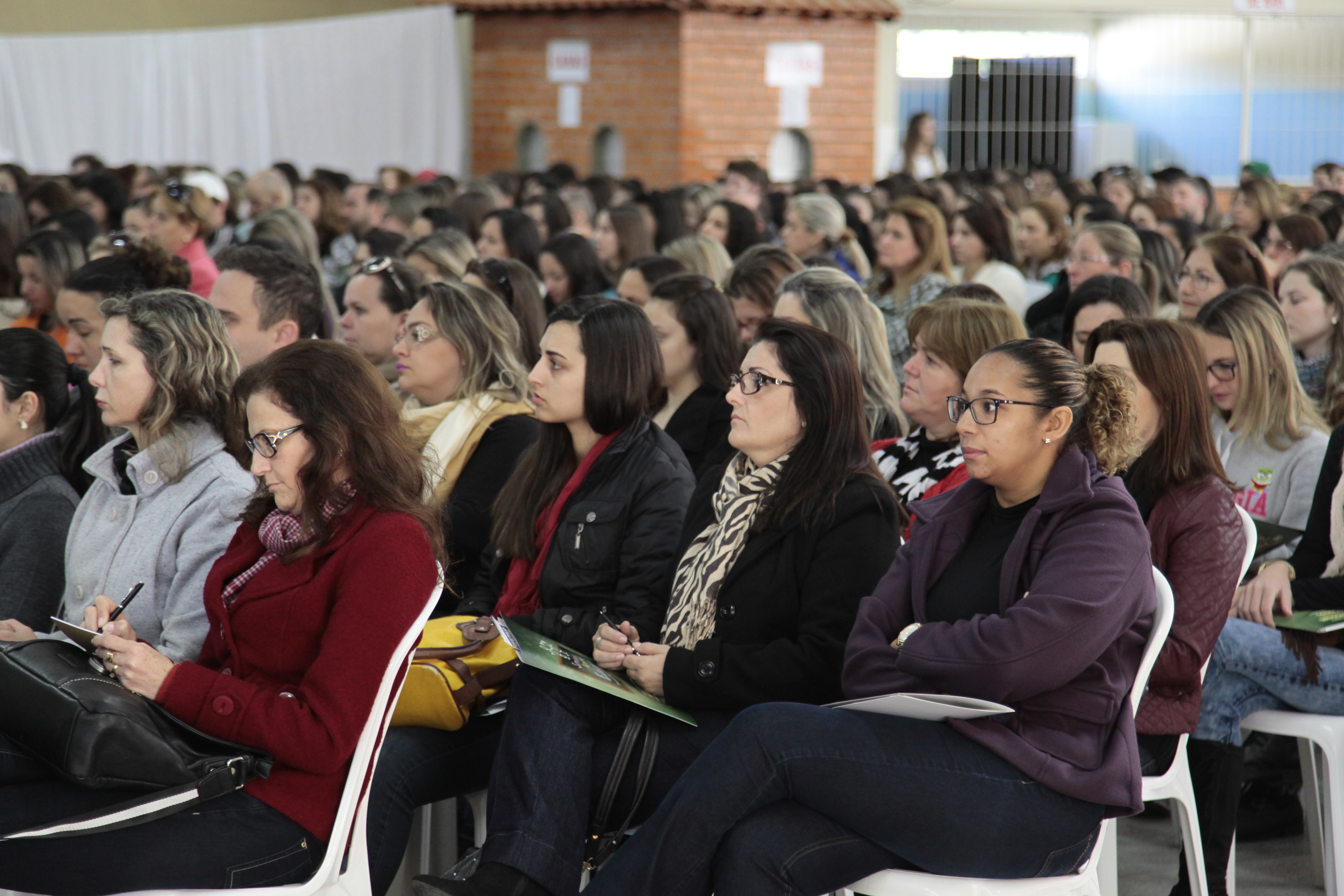 II Seminário Regional sobre Educação, realizado na cidade de Urussanga. Foto: Miriam Zomer/Agência AL