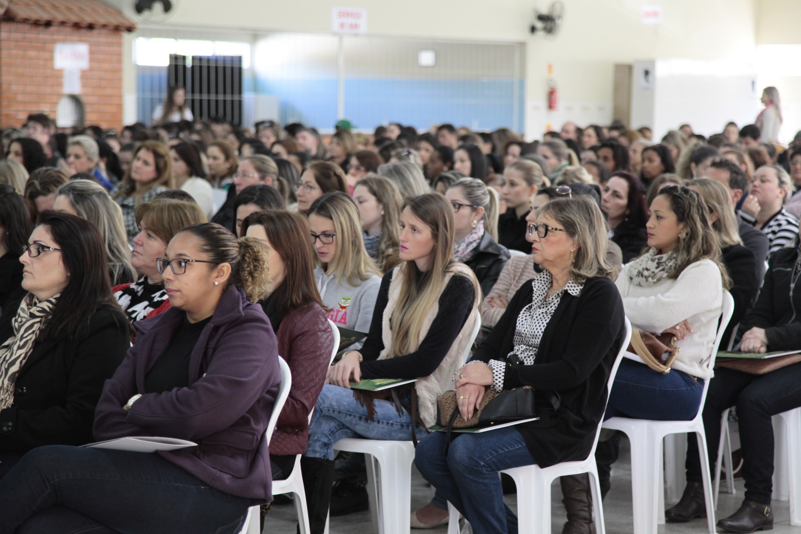 II Seminário Regional sobre Educação, realizado na cidade de Urussanga. Foto: Miriam Zomer/Agência AL