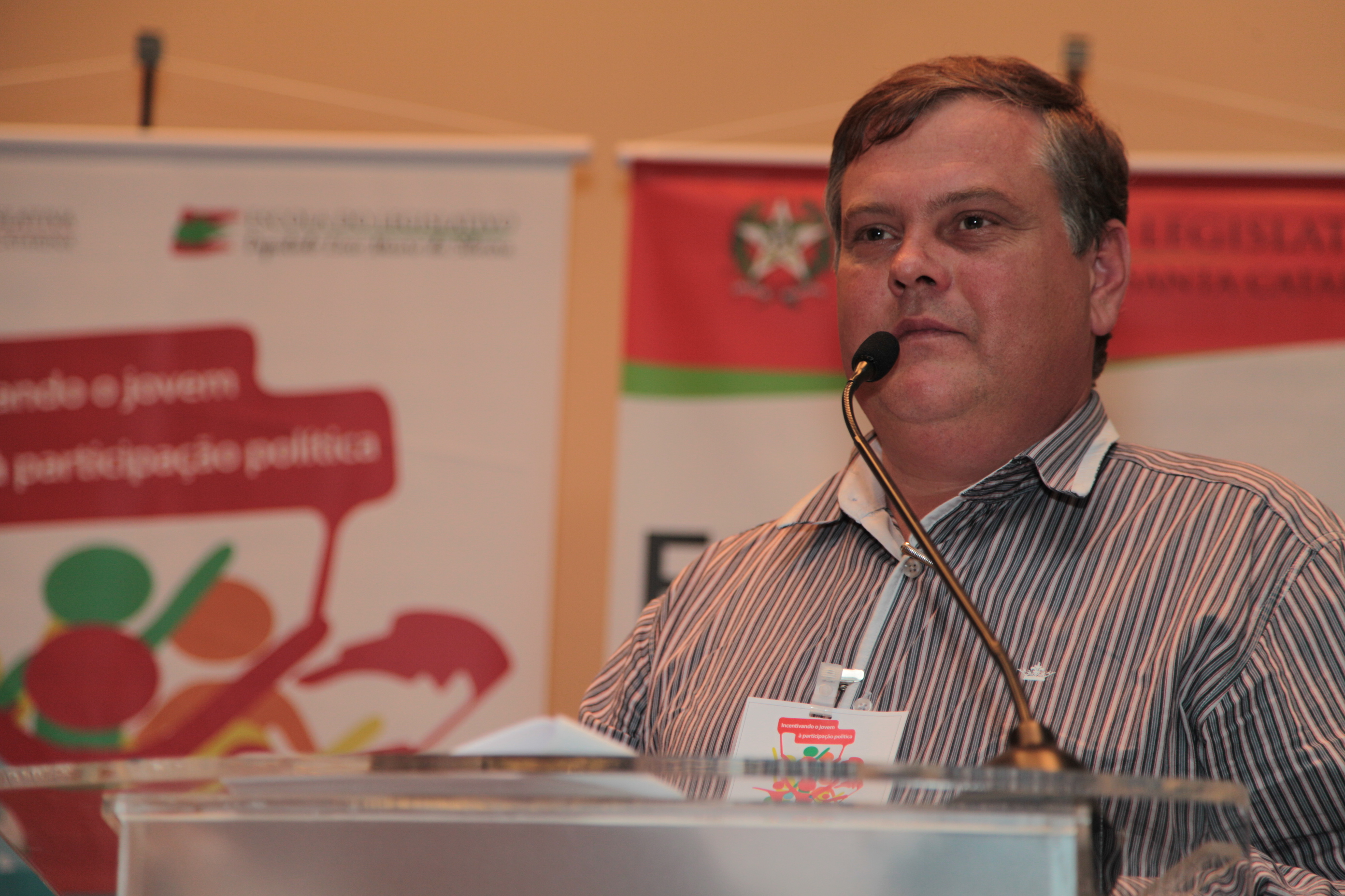 Encontro de Vereadores Mirins - Verador Clodoaldo Luiz Lenzi