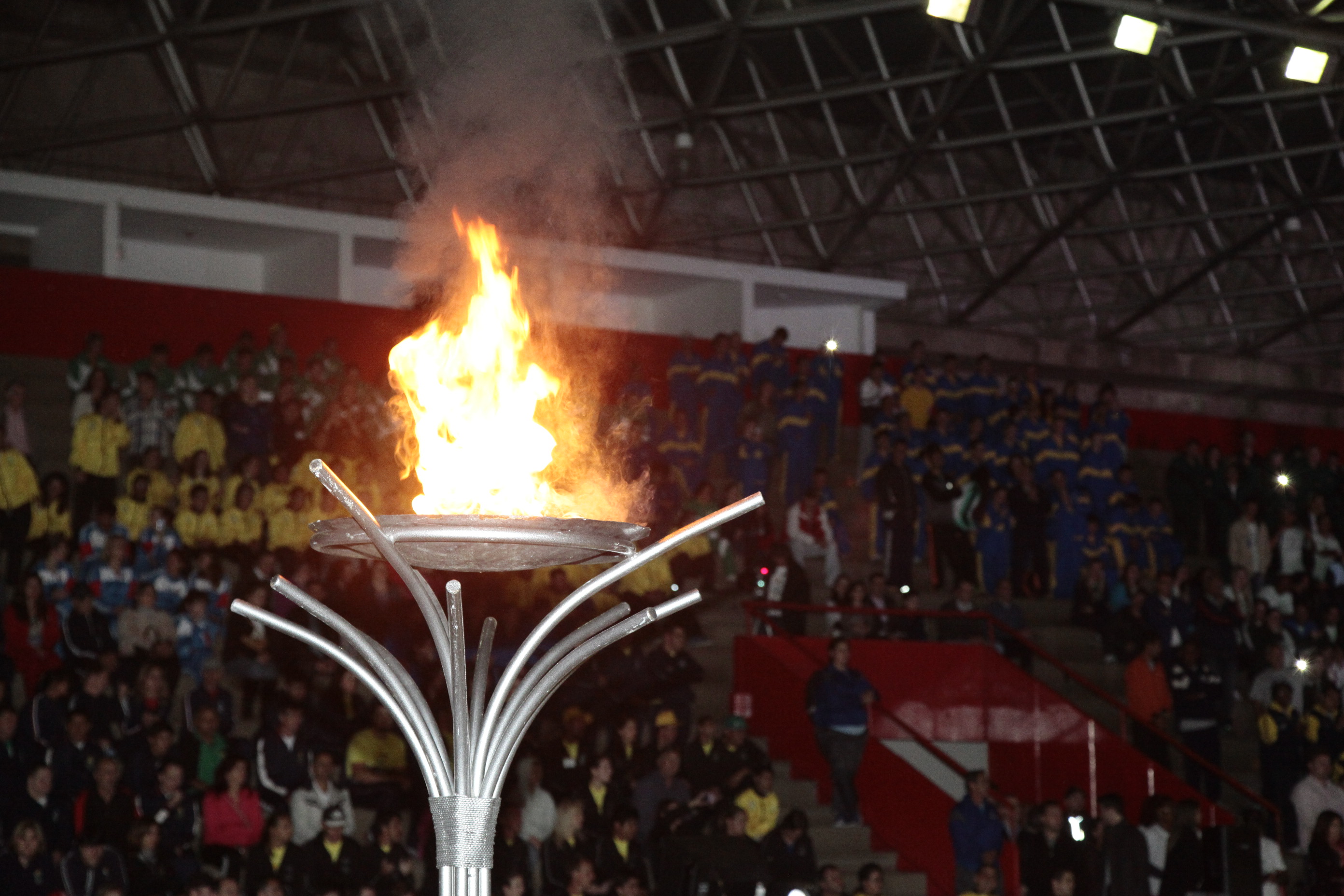 Cerimonia de Abertura da XX Olimpíadas Especiais das APAEs em Criciúma. Foto: Miriam Zomer/Agência AL