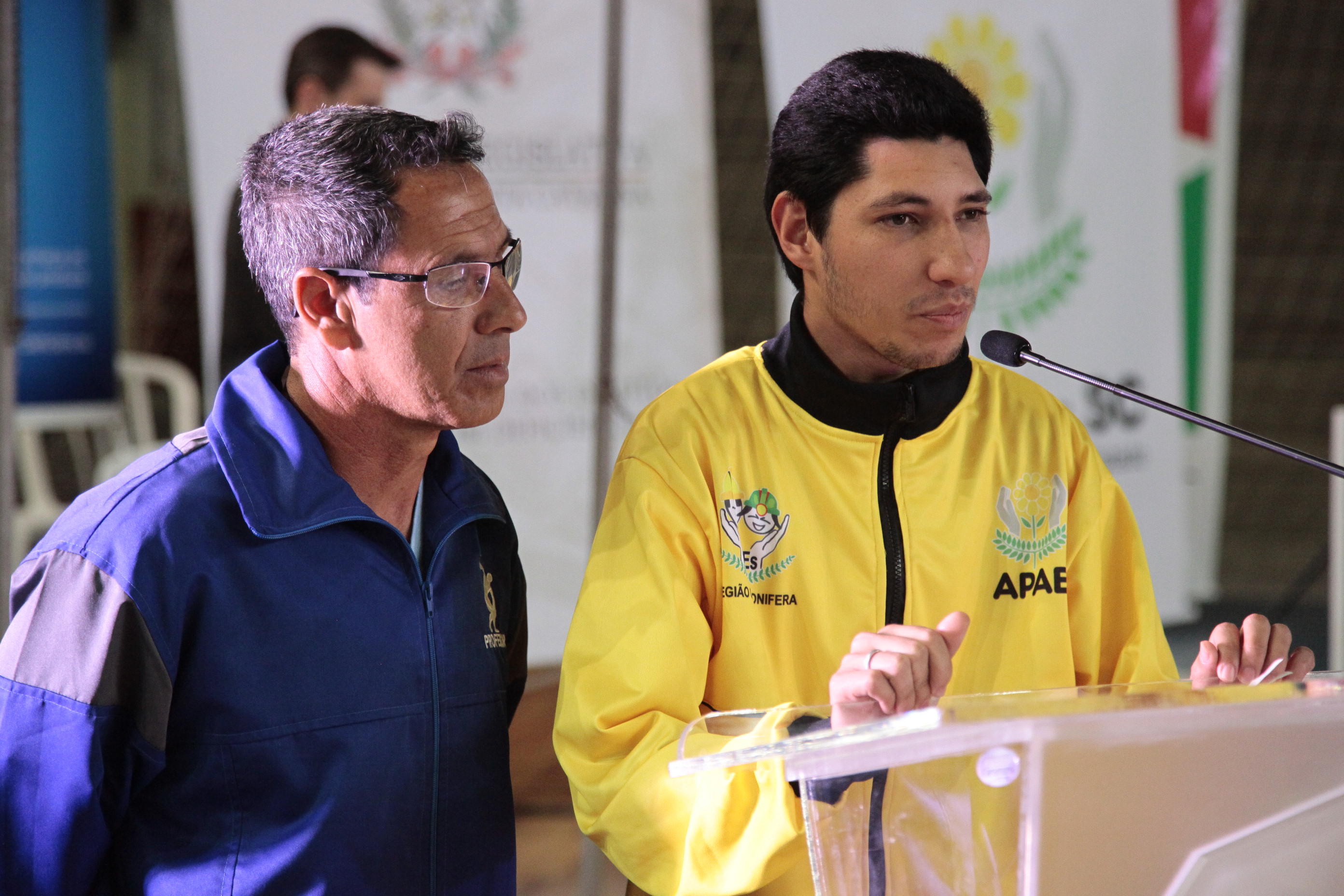 Cerimonia de Abertura da XX Olimpíadas Especiais das APAEs em Criciúma. Foto: Miriam Zomer/Agência AL