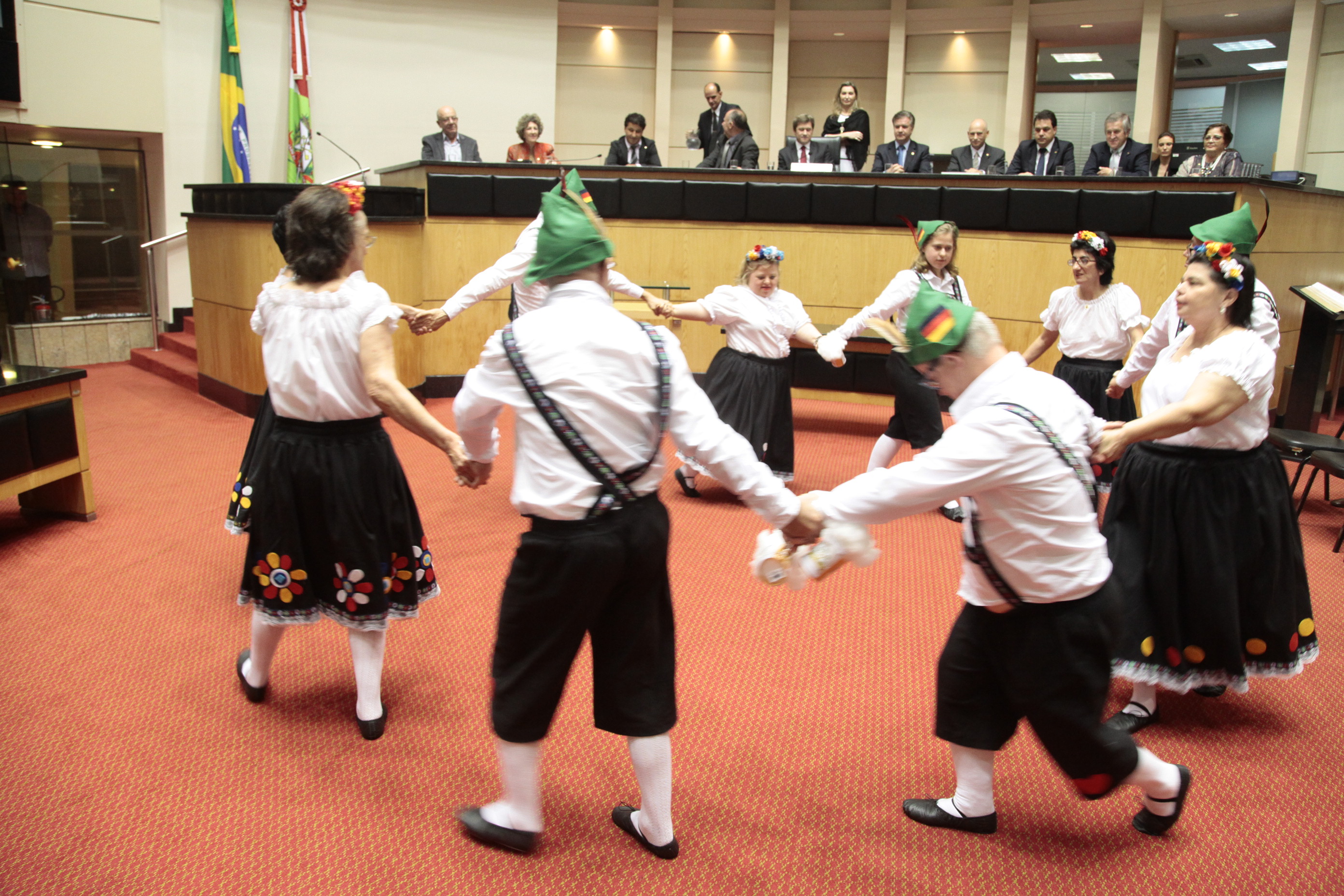 Sessão Especial em comemoração aos 60 anos da APAE de Brusque e 50 anos das APAEs de Joinville, Blumenau e Lages. Foto: Miriam Zomer/Agência AL