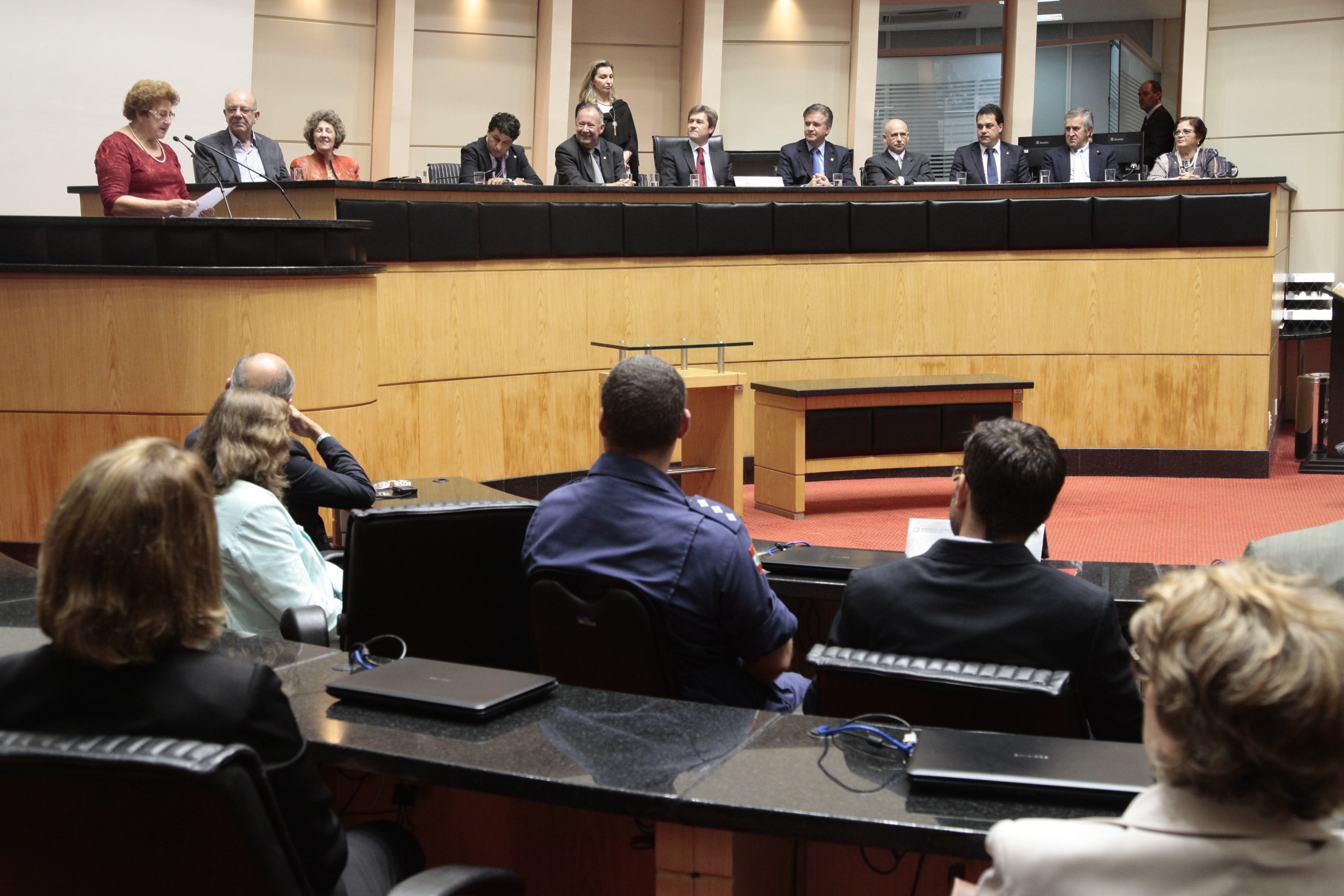 Sessão Especial em comemoração aos 60 anos da APAE de Brusque e 50 anos das APAEs de Joinville, Blumenau e Lages. Foto: Miriam Zomer/Agência AL
