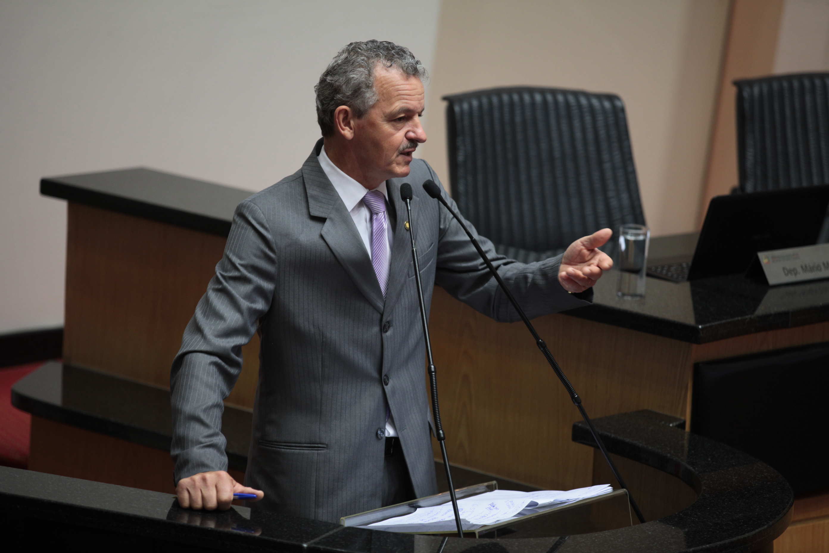 Sessão Ordinária. Dep: Dirceu Dresch (PT). Foto: Solon Soares / Agência AL