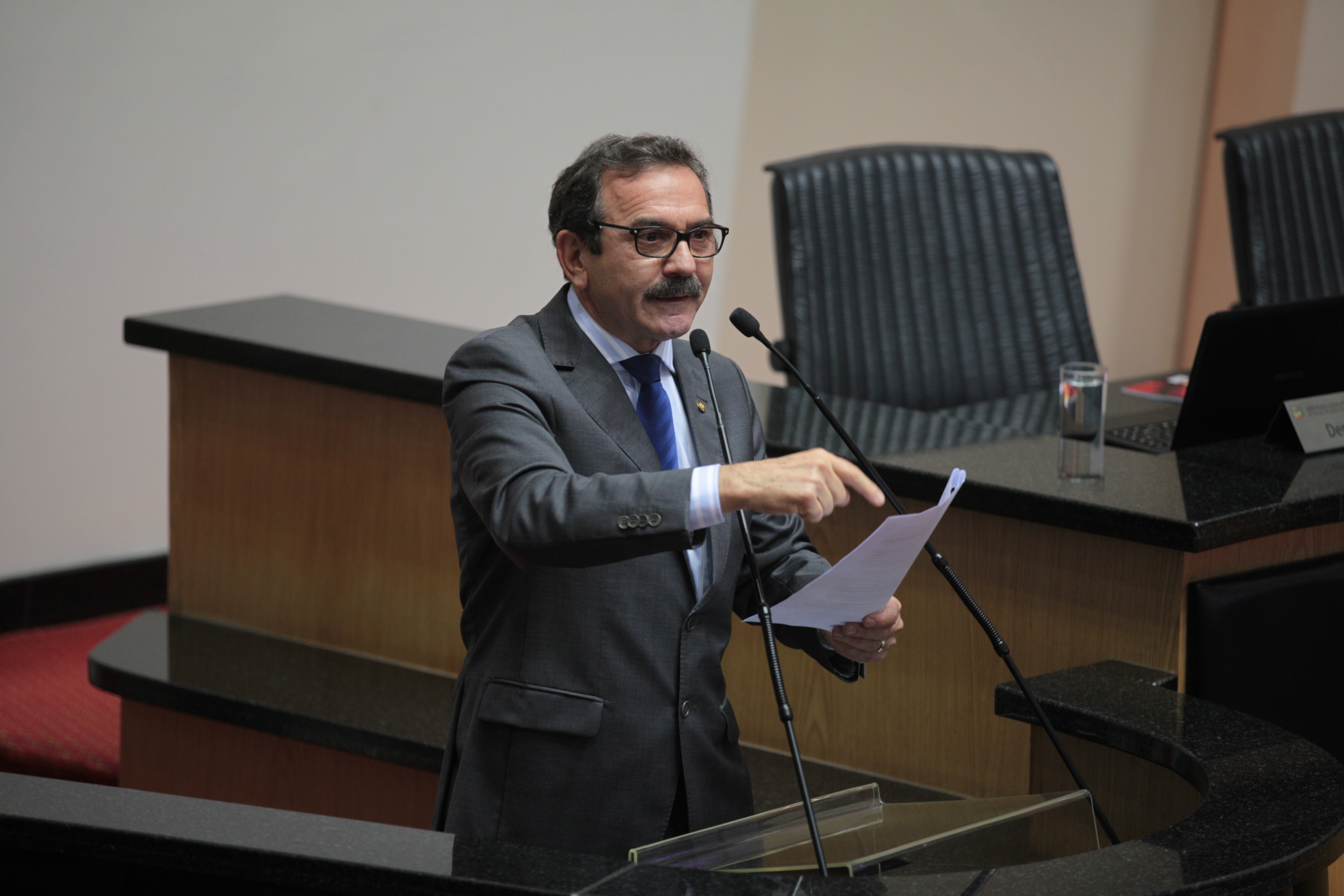 Sessão Ordinária. Dep: Serafim Venzon (PSDB). Foto: Solon Soares / Agência AL