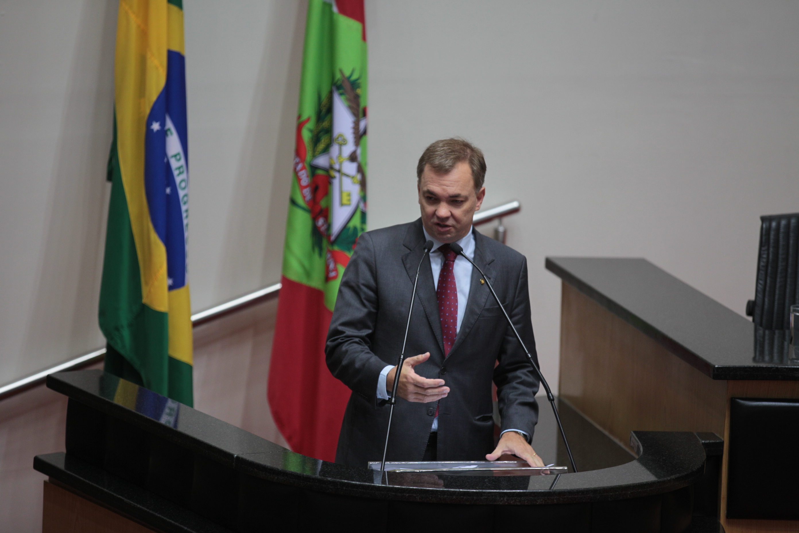 Sessão Ordinária. Dep: Gean Loureiro (PMDB). Foto: Solon Soares / Agência AL