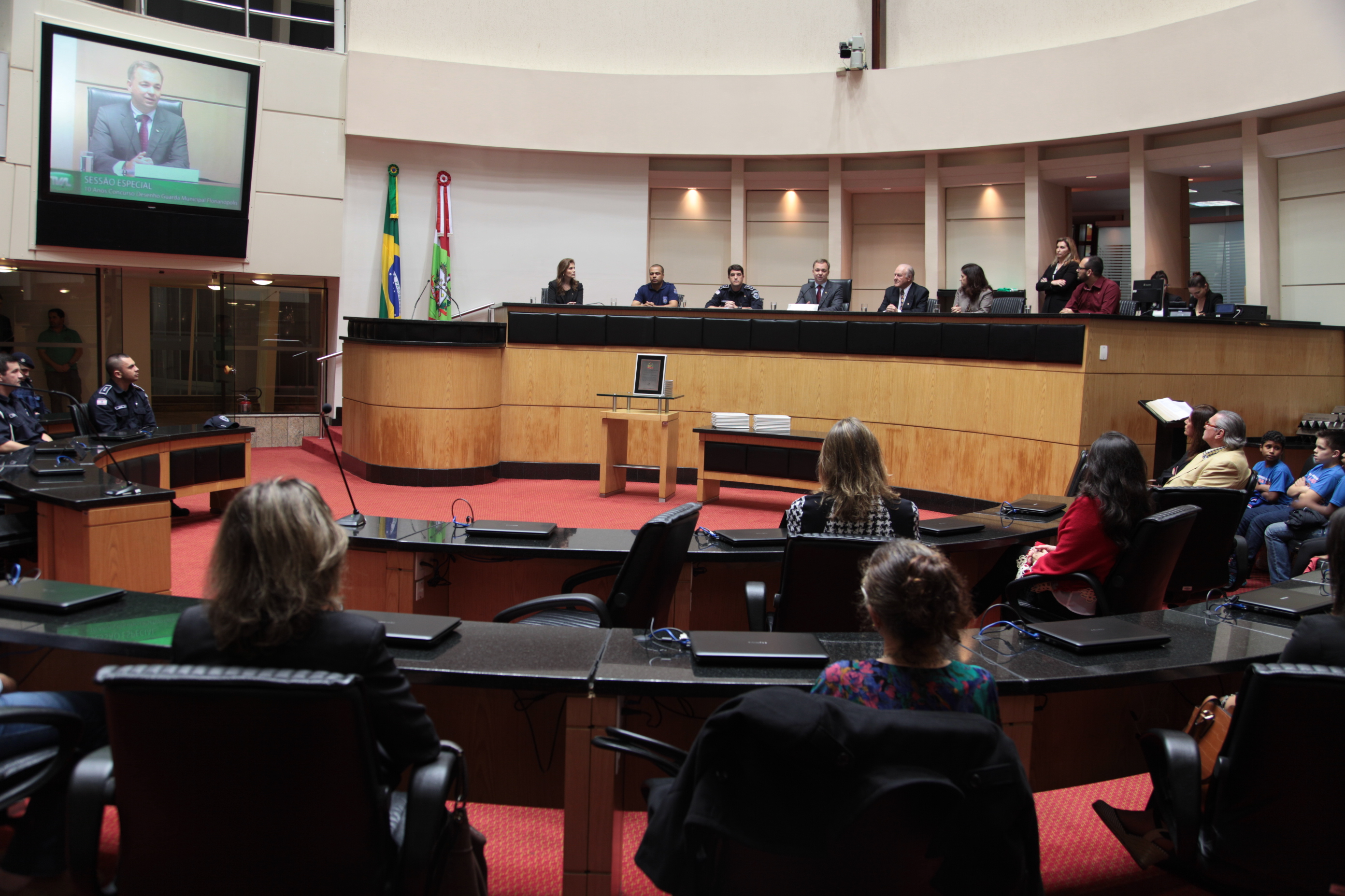 Sessão Especial – Homenagem à Guarda Municipal de Florianópolis