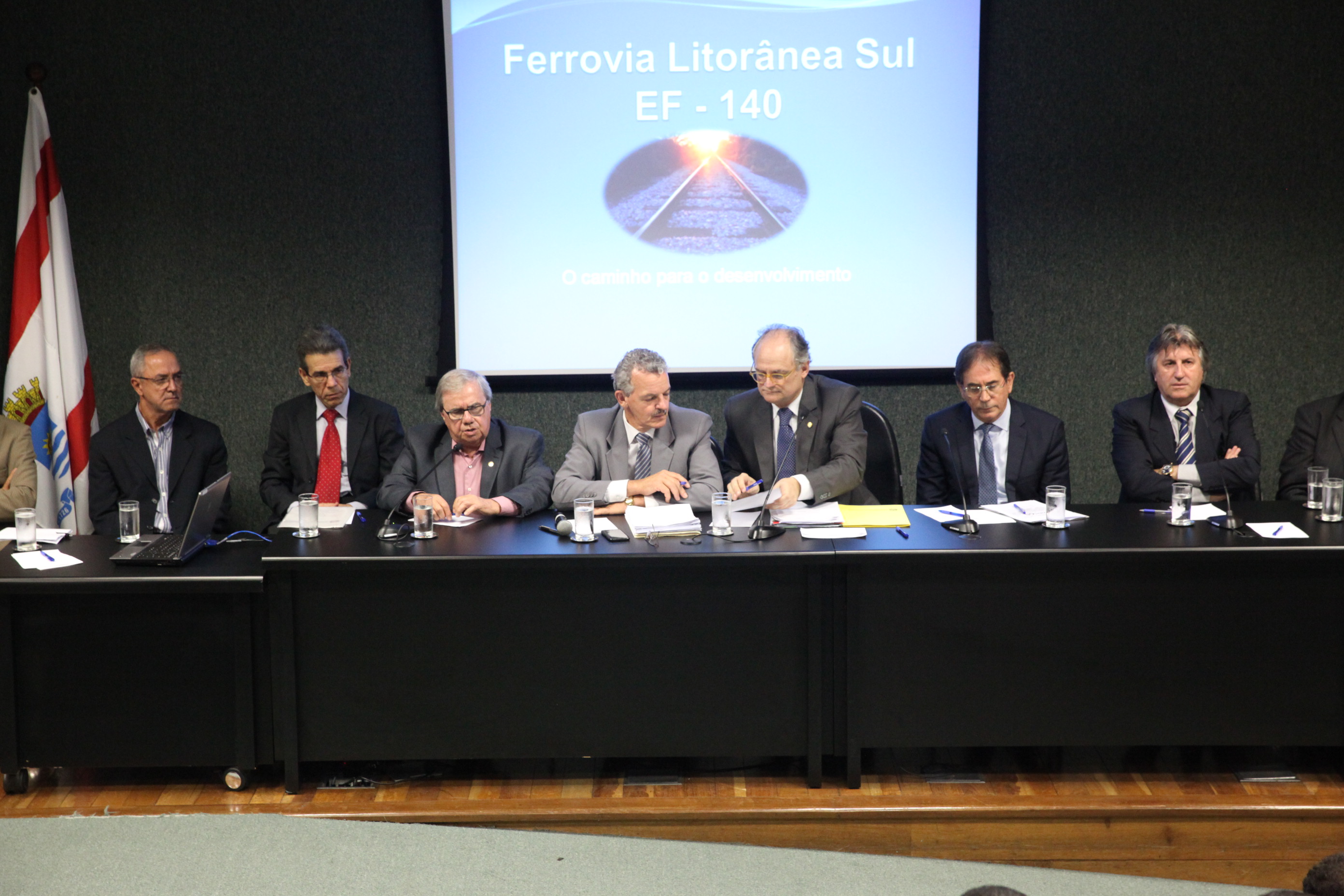 Implantação da Ferrovia Litorânea Sul em SC_ FOTO Eduardo Guedes de Oliveira / Agência AL