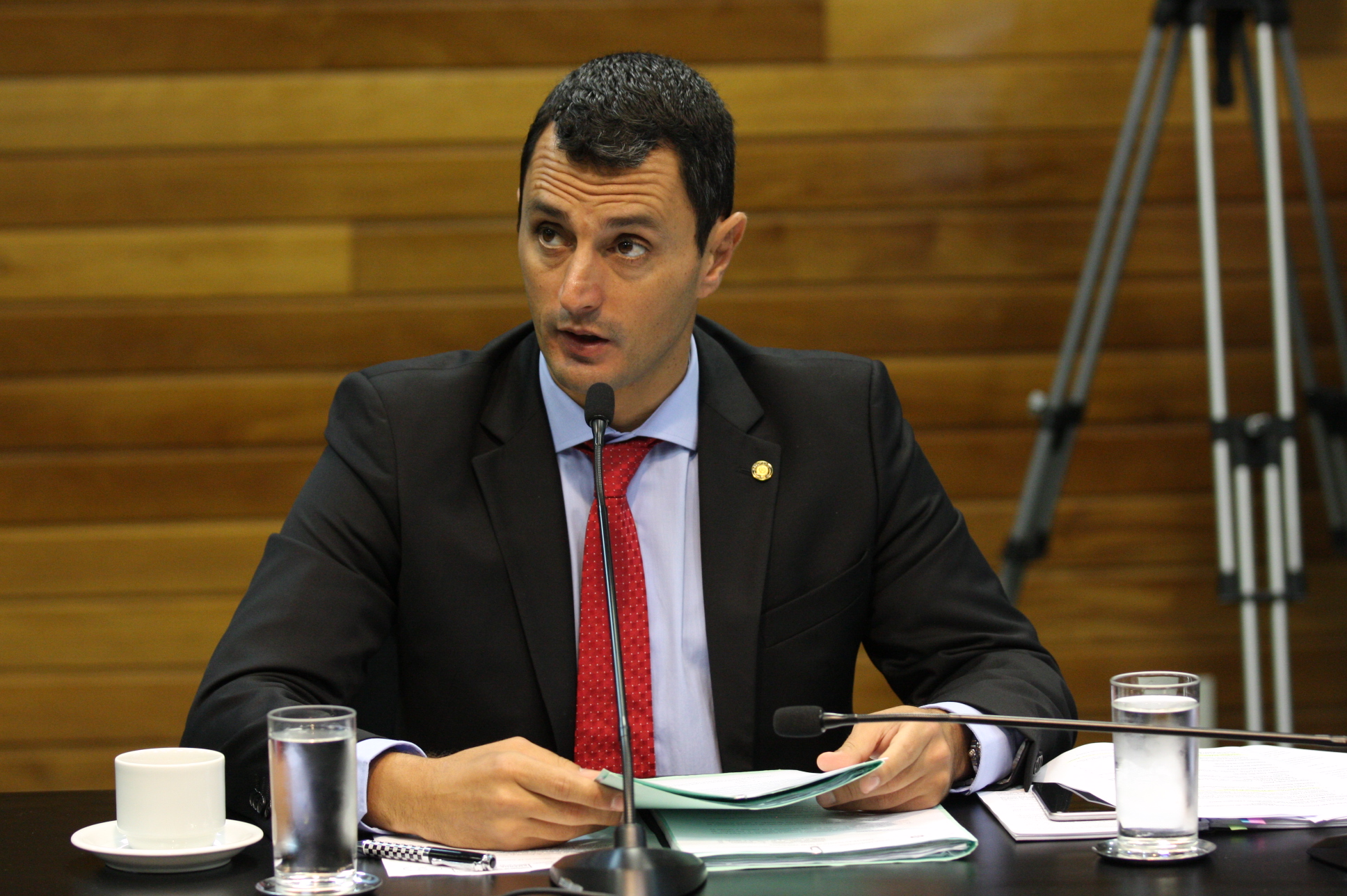 Comissão de Constituição e Justiça. Deputado: João Amin (PP). Foto: Yuri Santos / Agência AL