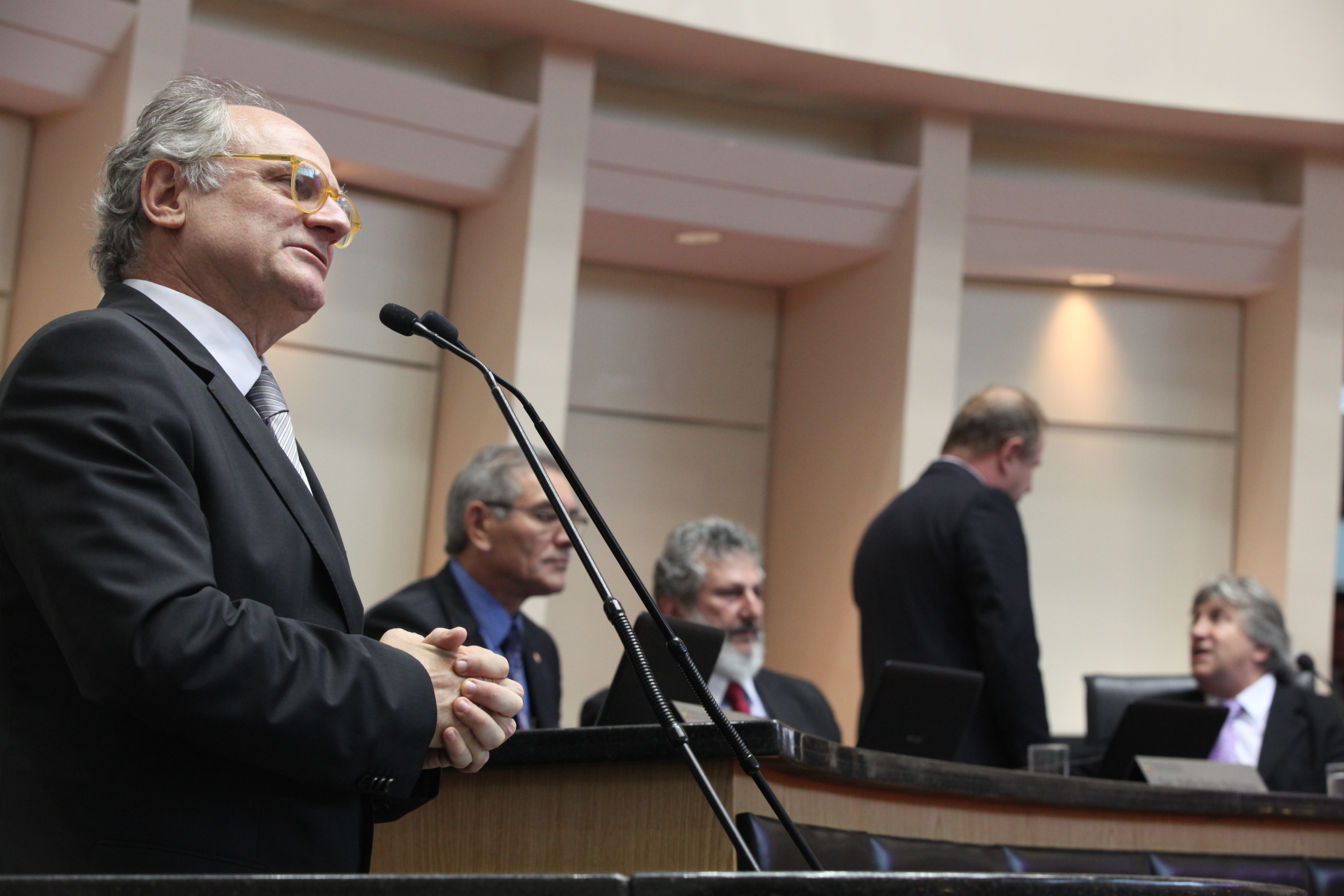 Sessão Ordinária. Deputado Doutor Vicente (PSDB). Foto Eduardo Guedes de Oliveira / Agência AL
