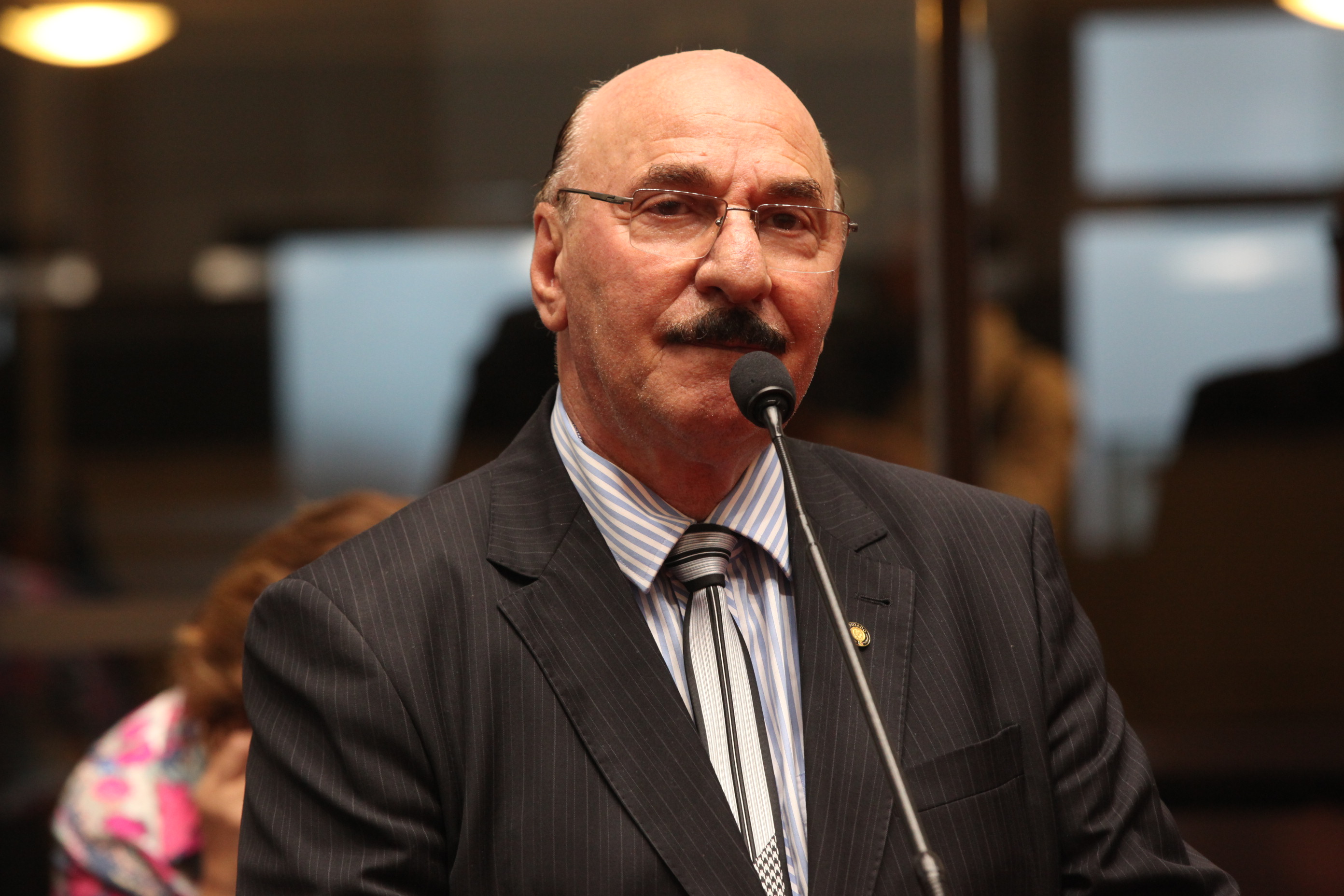 Sessão Ordinária. Deputado Manoel Mota (PMDB). Foto Eduardo Guedes de Oliveira / Agência AL