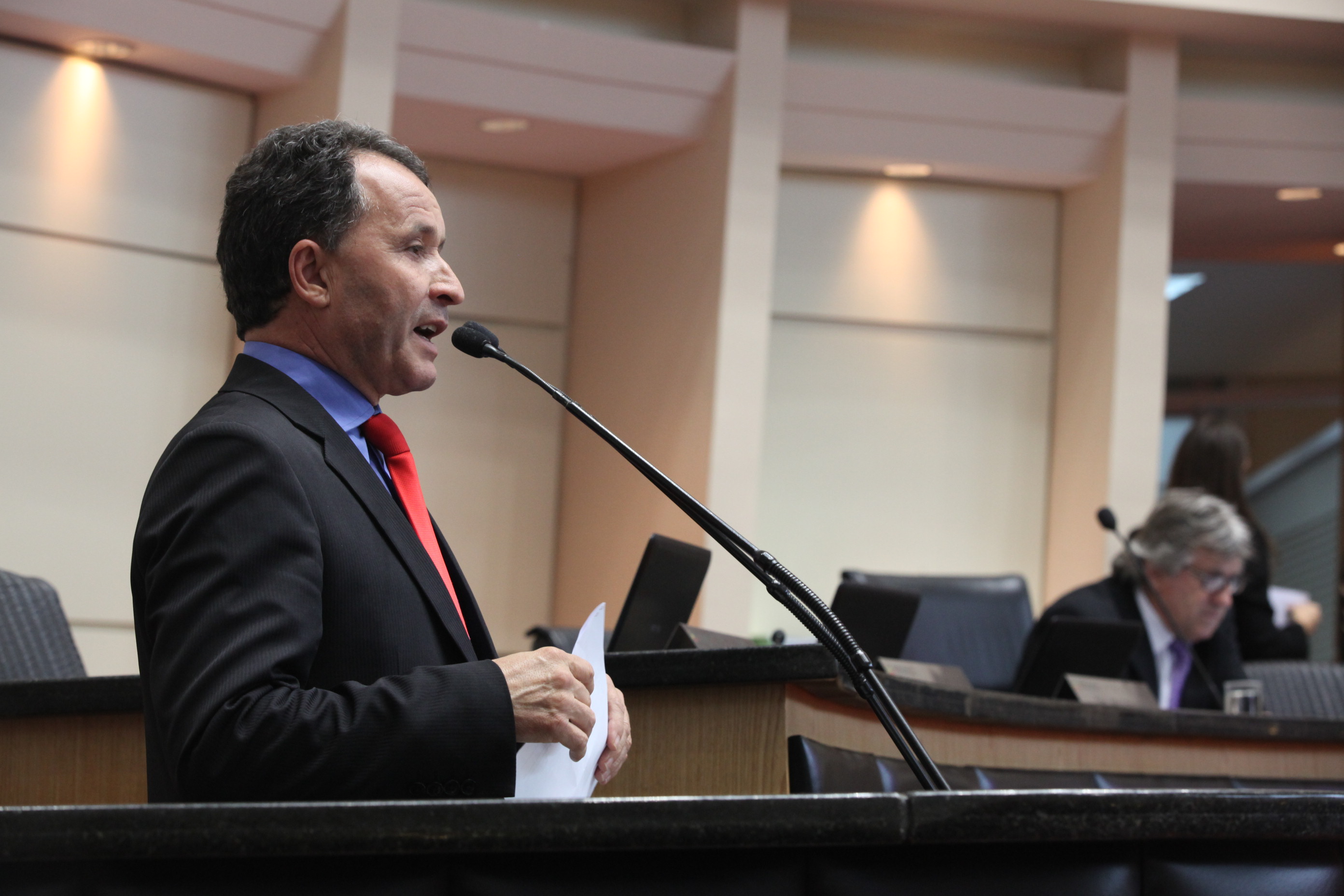 Sessão Ordinária. Deputado Darci de Matos (PSD). Foto Eduardo Guedes de Oliveira / Agência AL