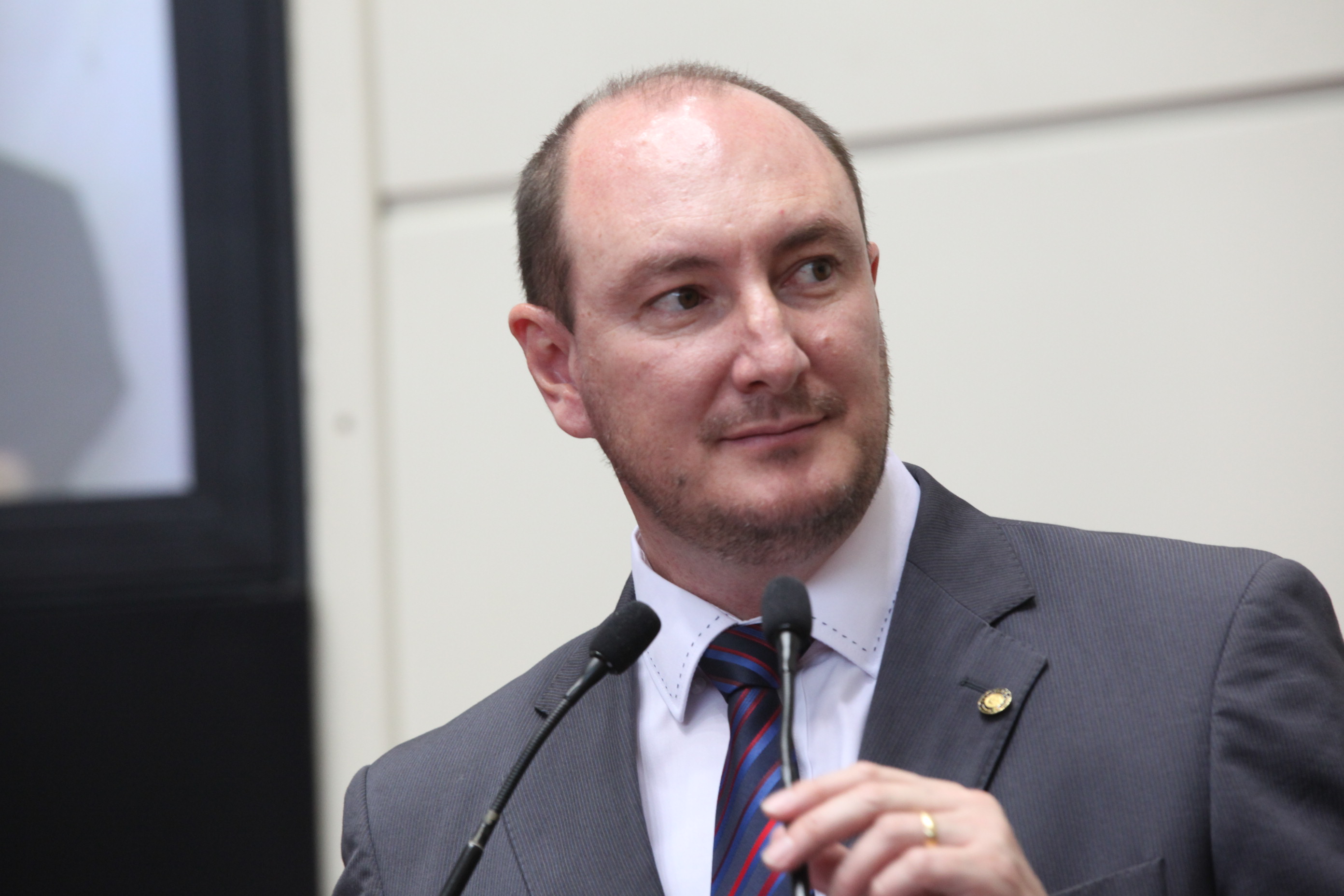 Sessão Ordinária. Deputado Mauro de Nadal (PMDB). Foto Eduardo Guedes de Oliveira / Agência AL