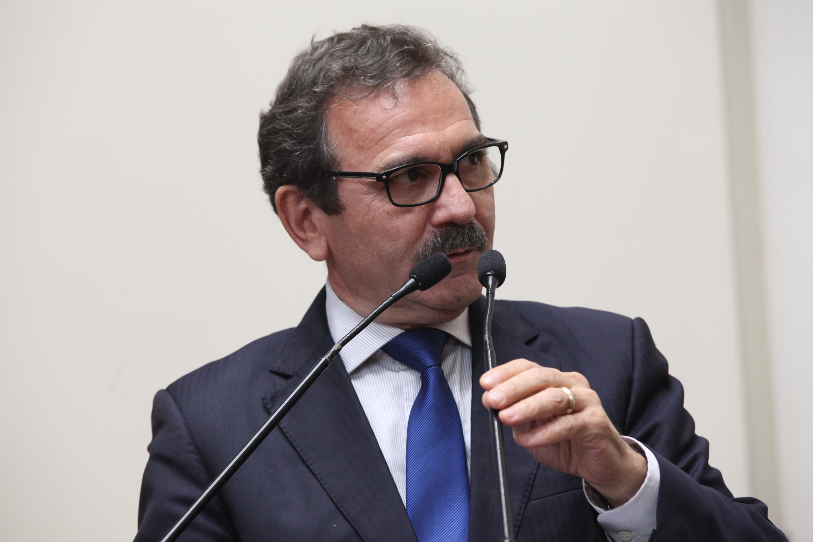 Sessão Ordinária. Deputado Serafim Venzon (PSDB). Foto Eduardo Guedes de Oliveira / Agência AL