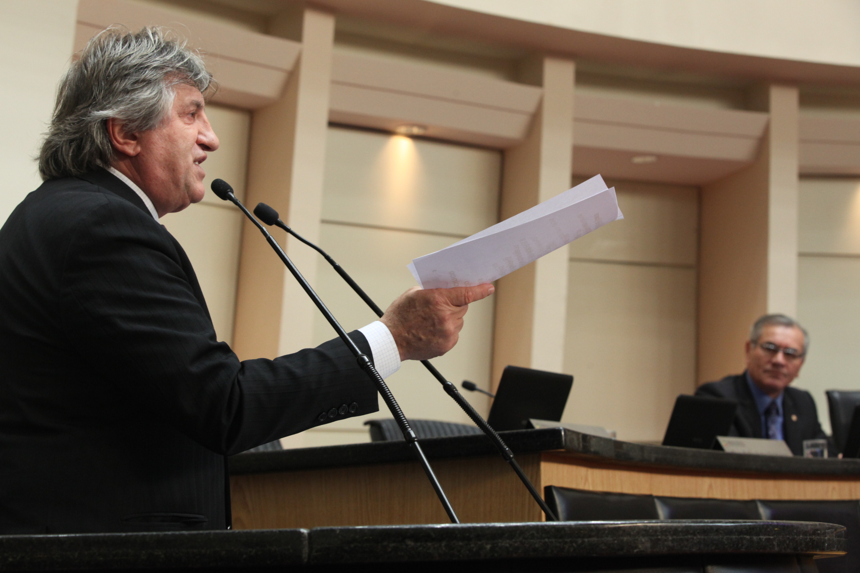 Sessão Ordinária. Deputado Leonel Pavan (PSDB). Foto Eduardo Guedes de Oliveira / Agência AL