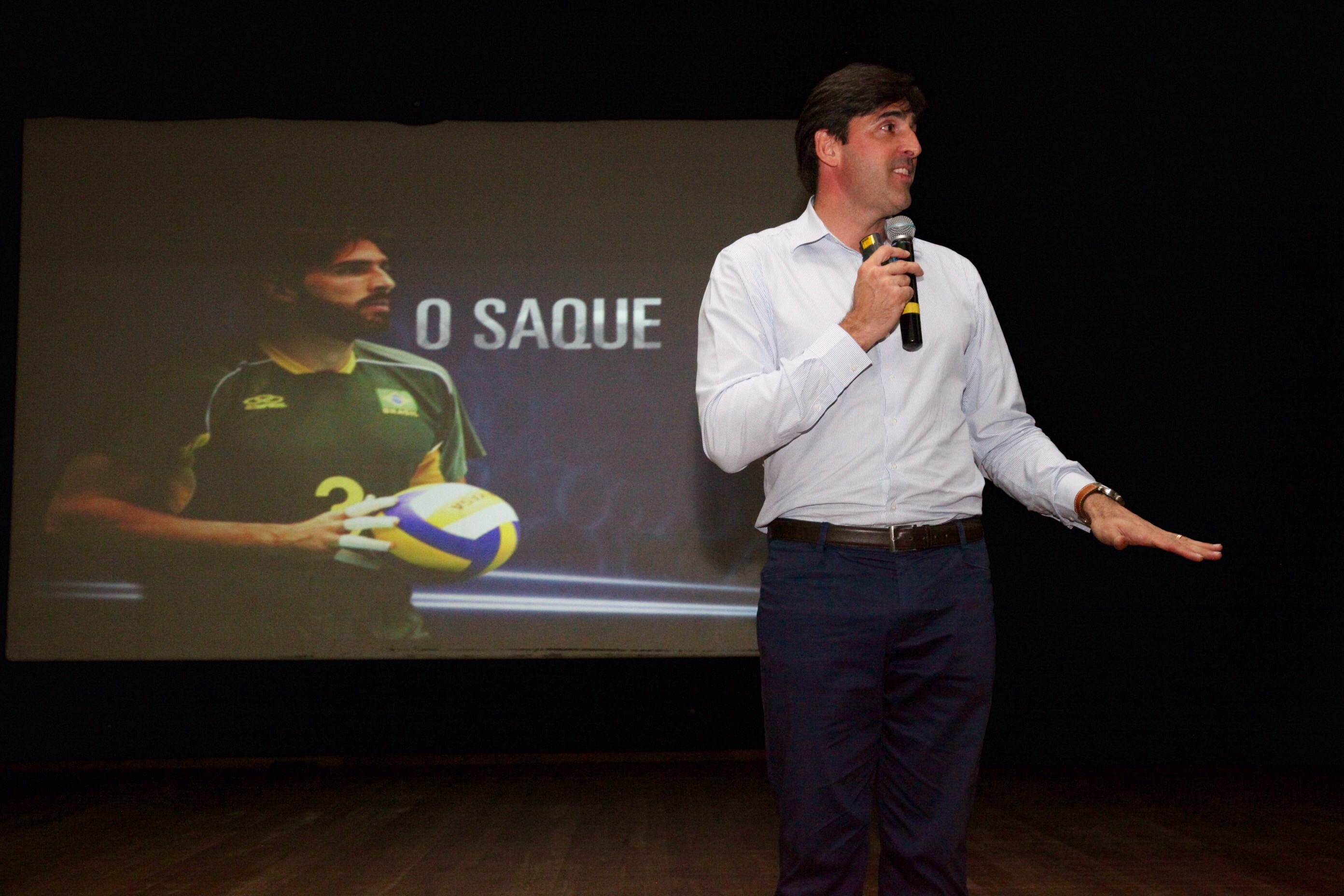 Palestra Giovane Gávio. Foto: Fábio Queiroz / Agência AL