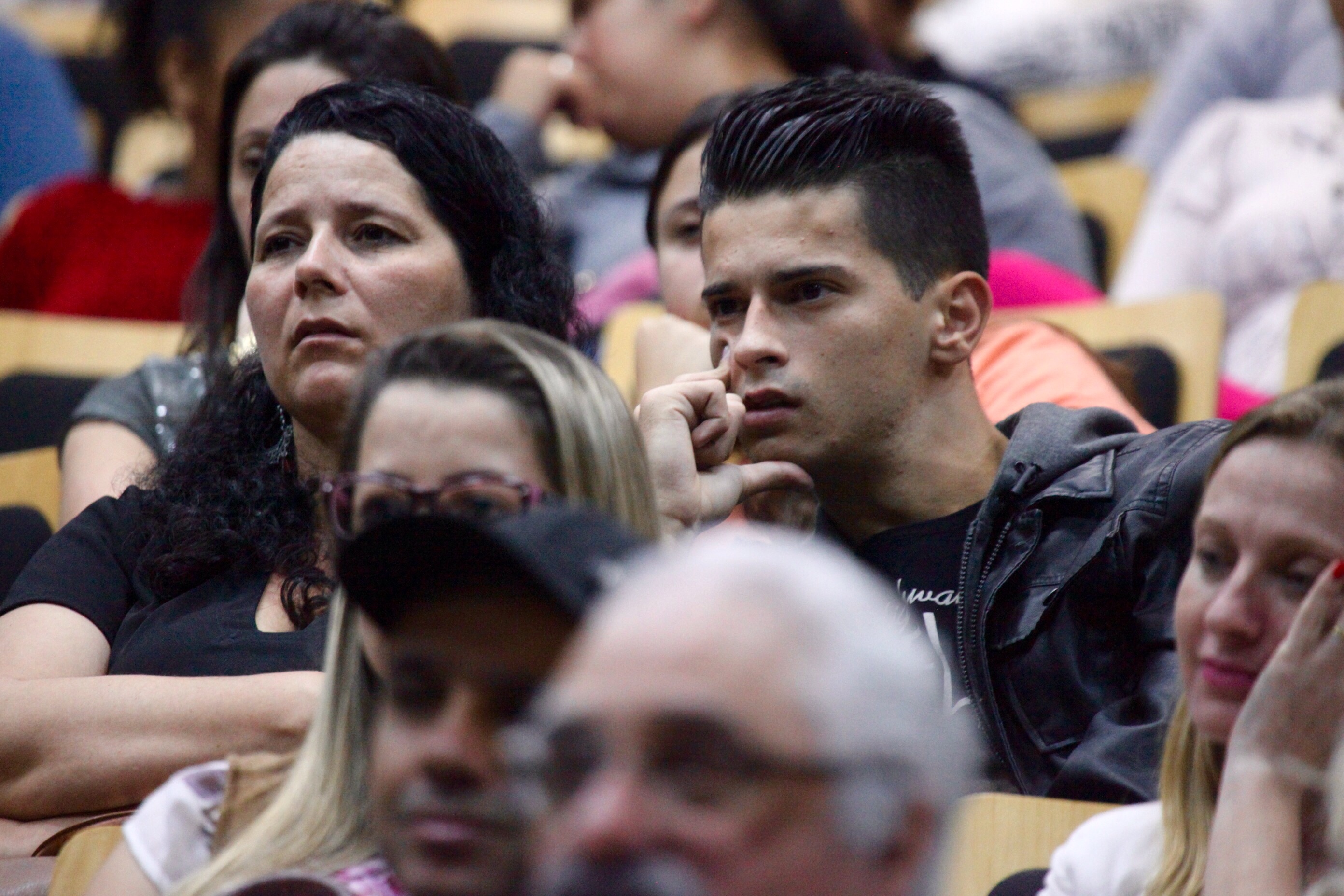 Palestra Giovane Gávio. Foto: Fábio Queiroz / Agência AL