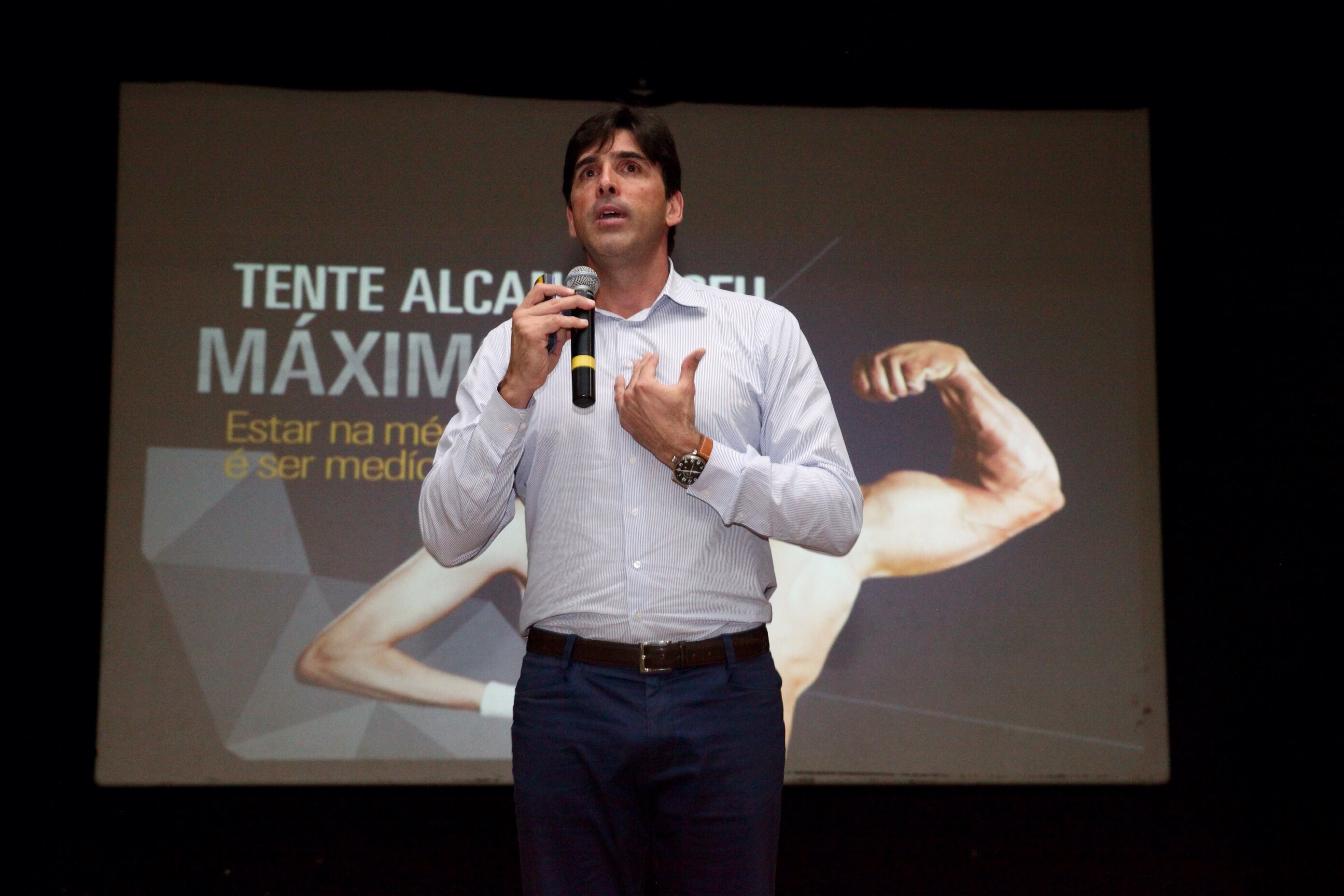 Palestra Giovane Gávio. Foto: Fábio Queiroz / Agência AL