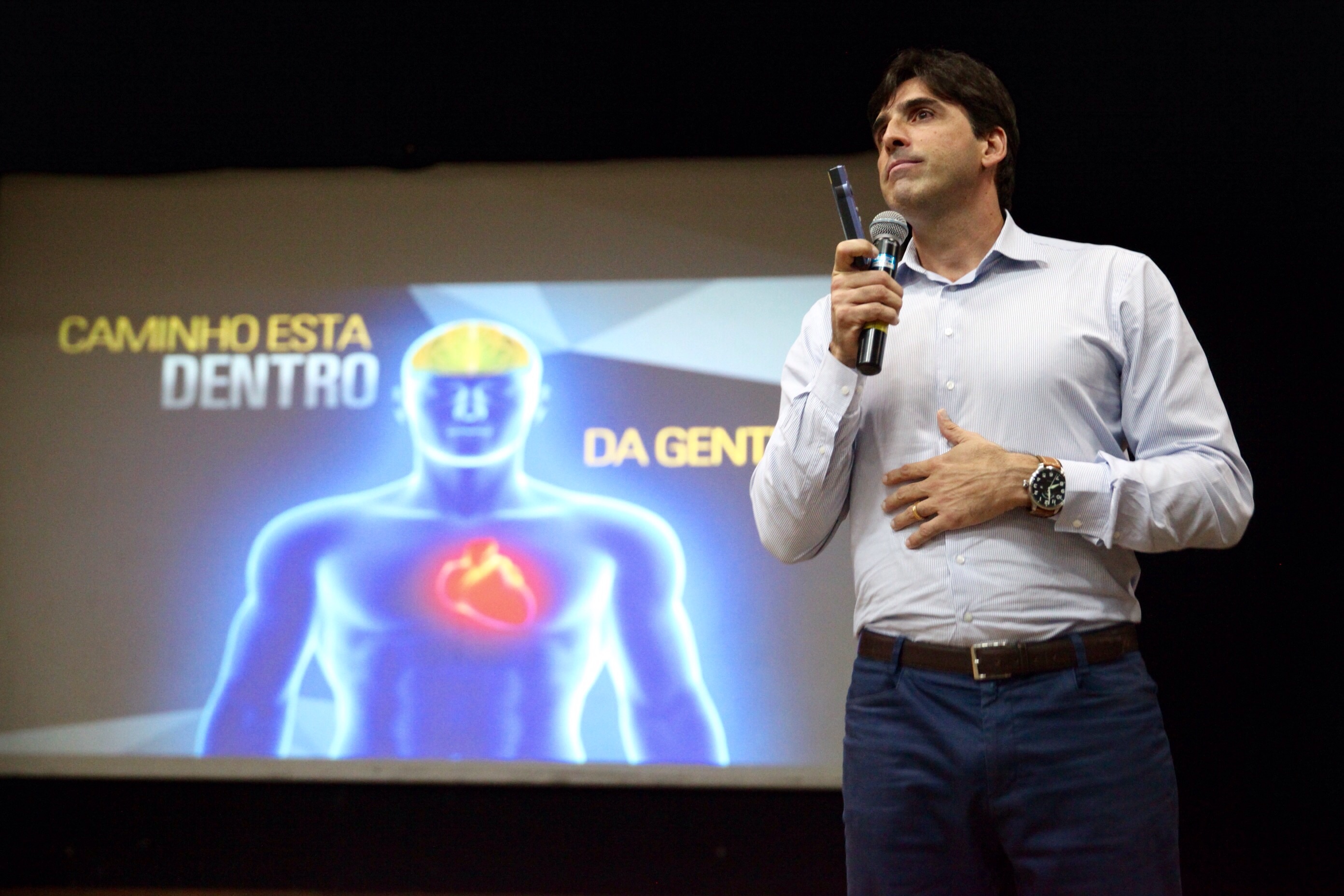 Palestra Giovane Gávio. Foto: Fábio Queiroz / Agência AL