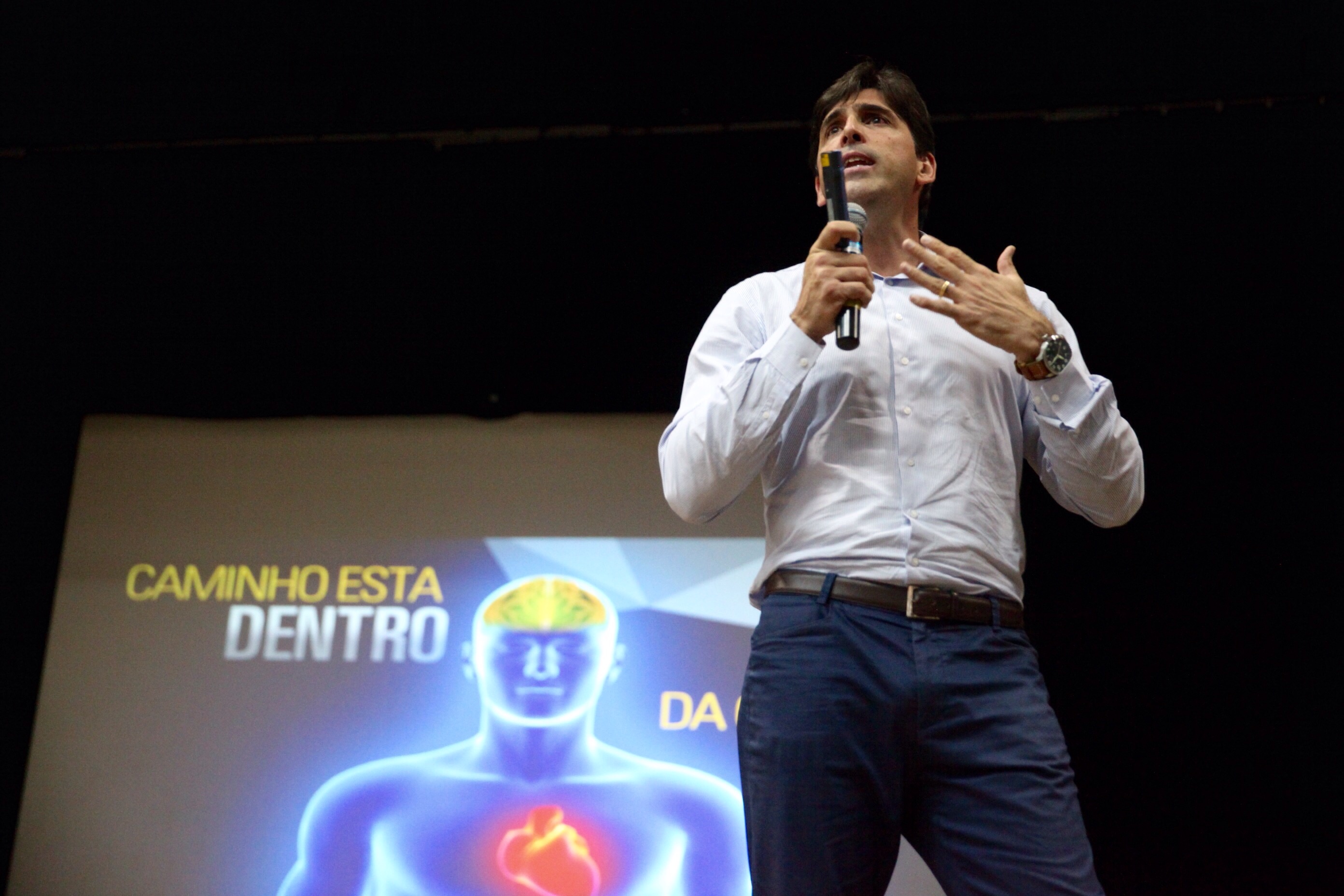 Palestra Giovane Gávio. Foto: Fábio Queiroz / Agência AL