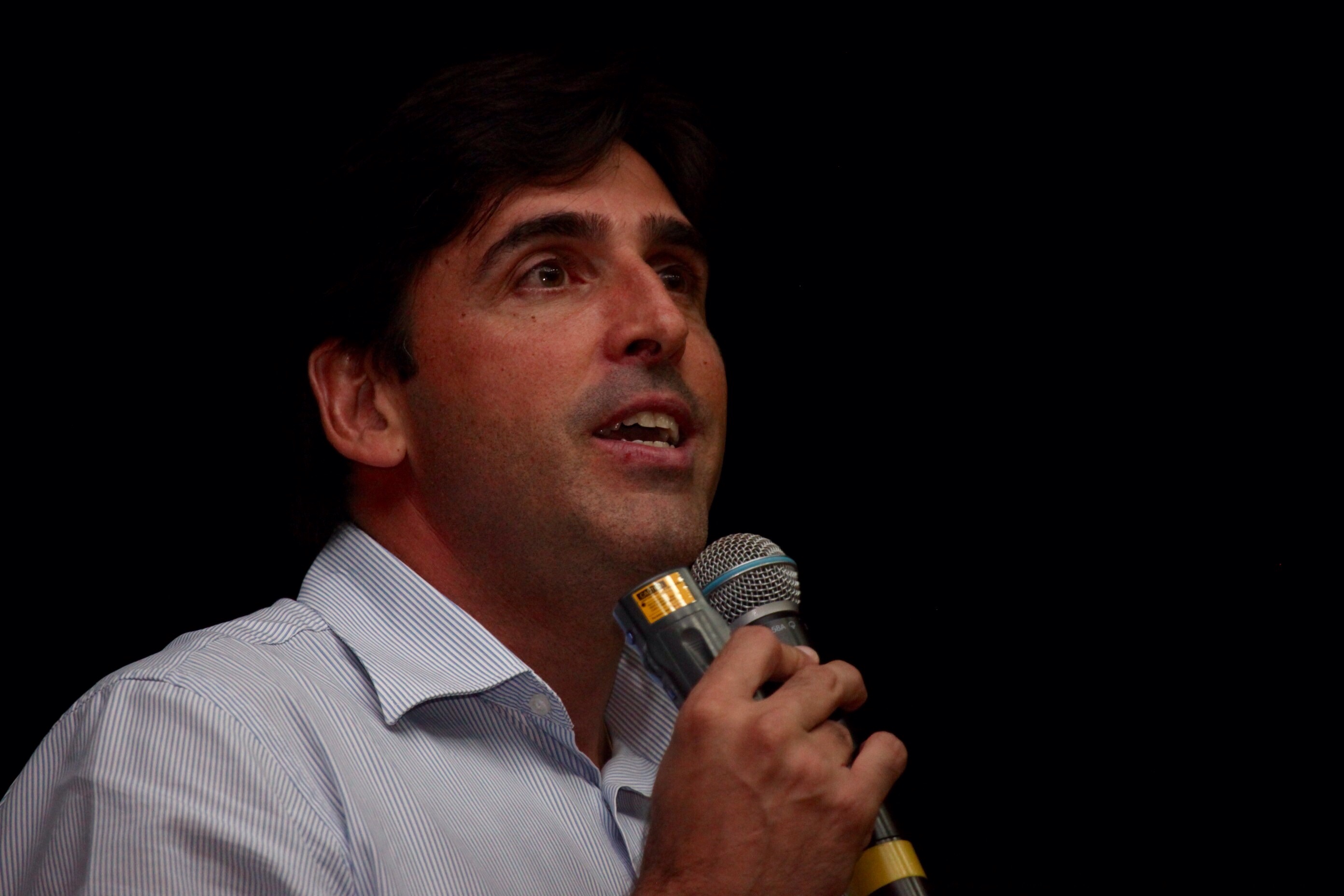Palestra Giovane Gávio. Foto: Fábio Queiroz / Agência AL