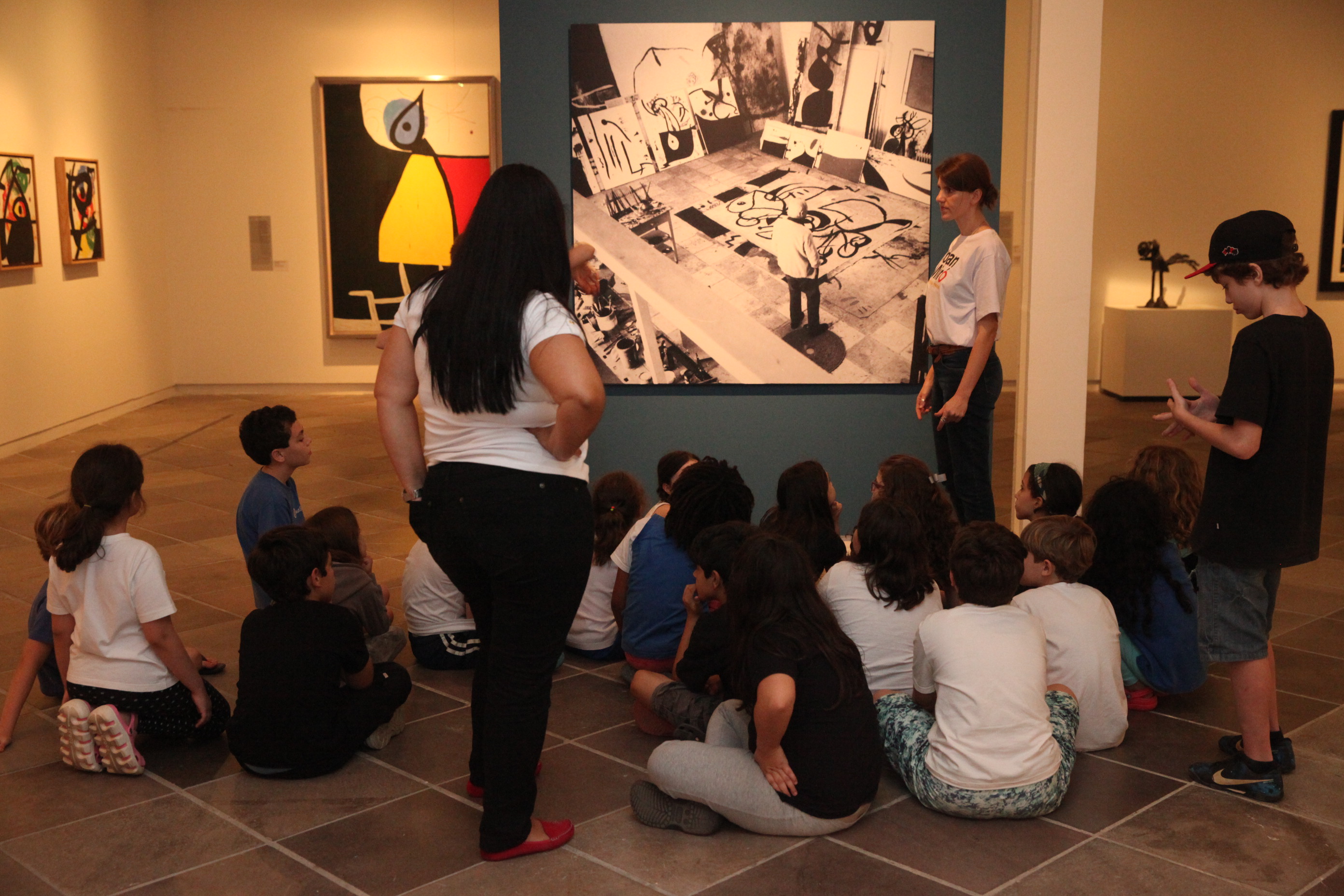 Exposição Joan Miró. Foto: Fábio Queiroz / Agência AL
