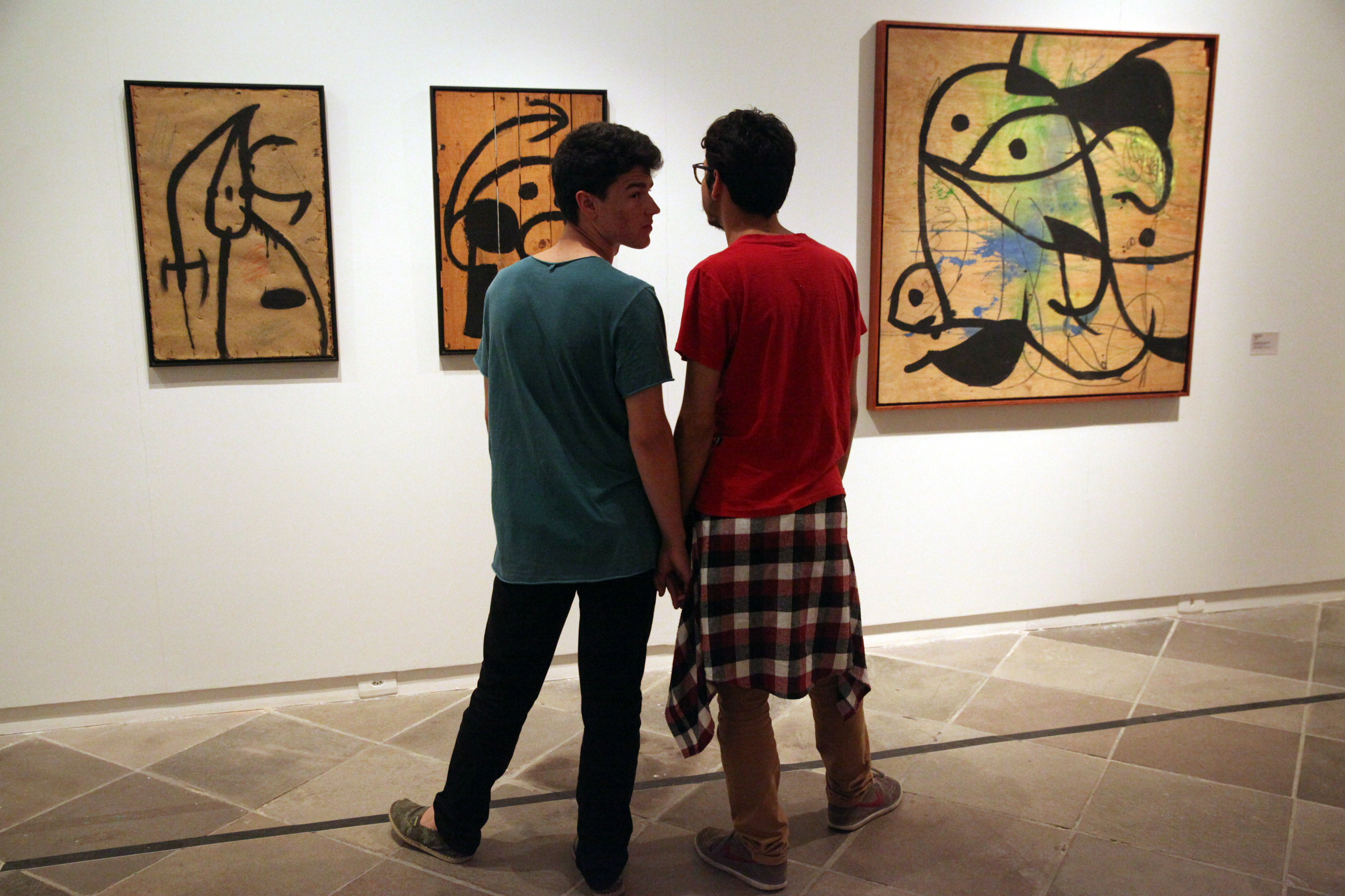 Exposição Joan Miró. Foto: Fábio Queiroz / Agência AL
