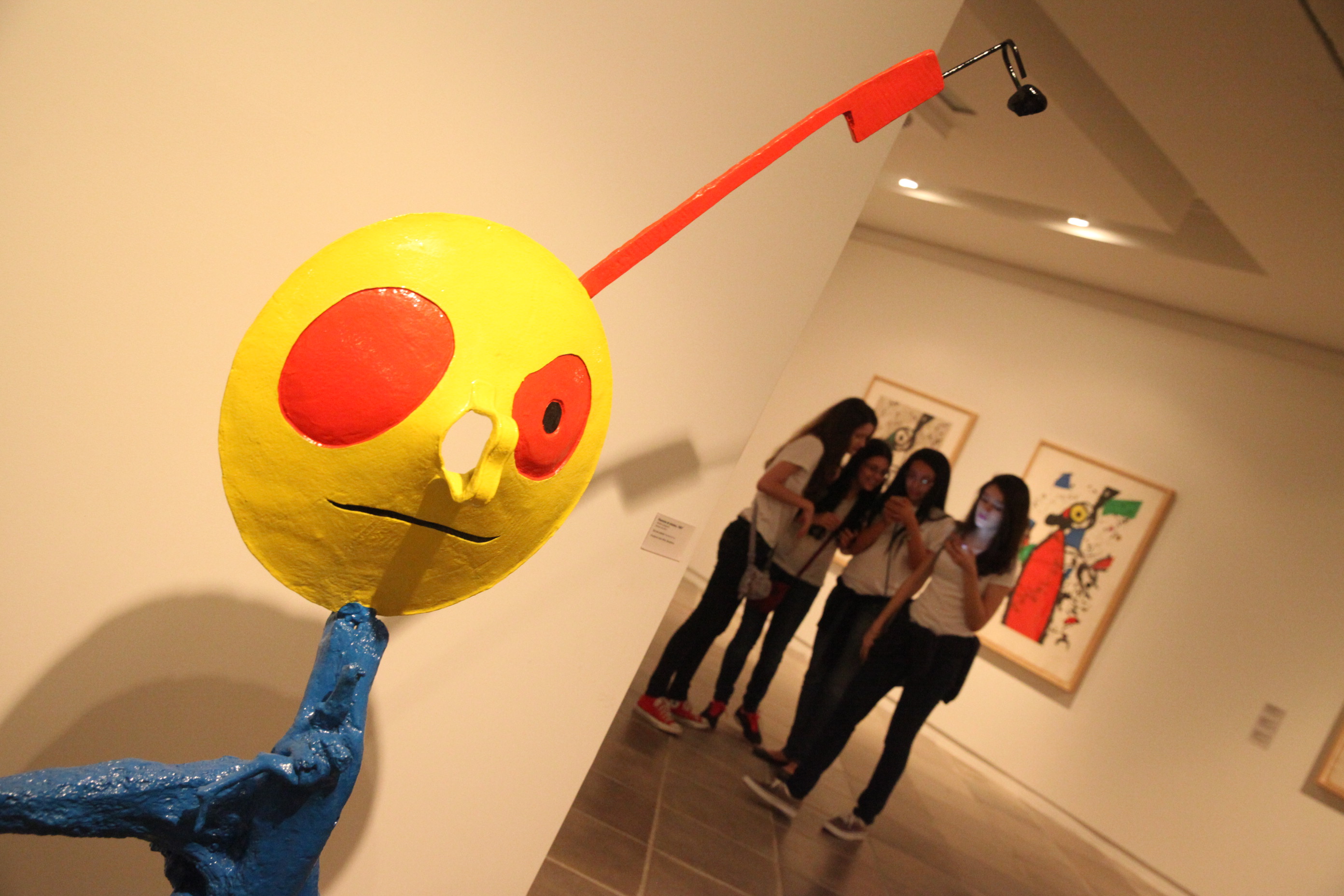 Exposição Joan Miró. Foto: Fábio Queiroz / Agência AL