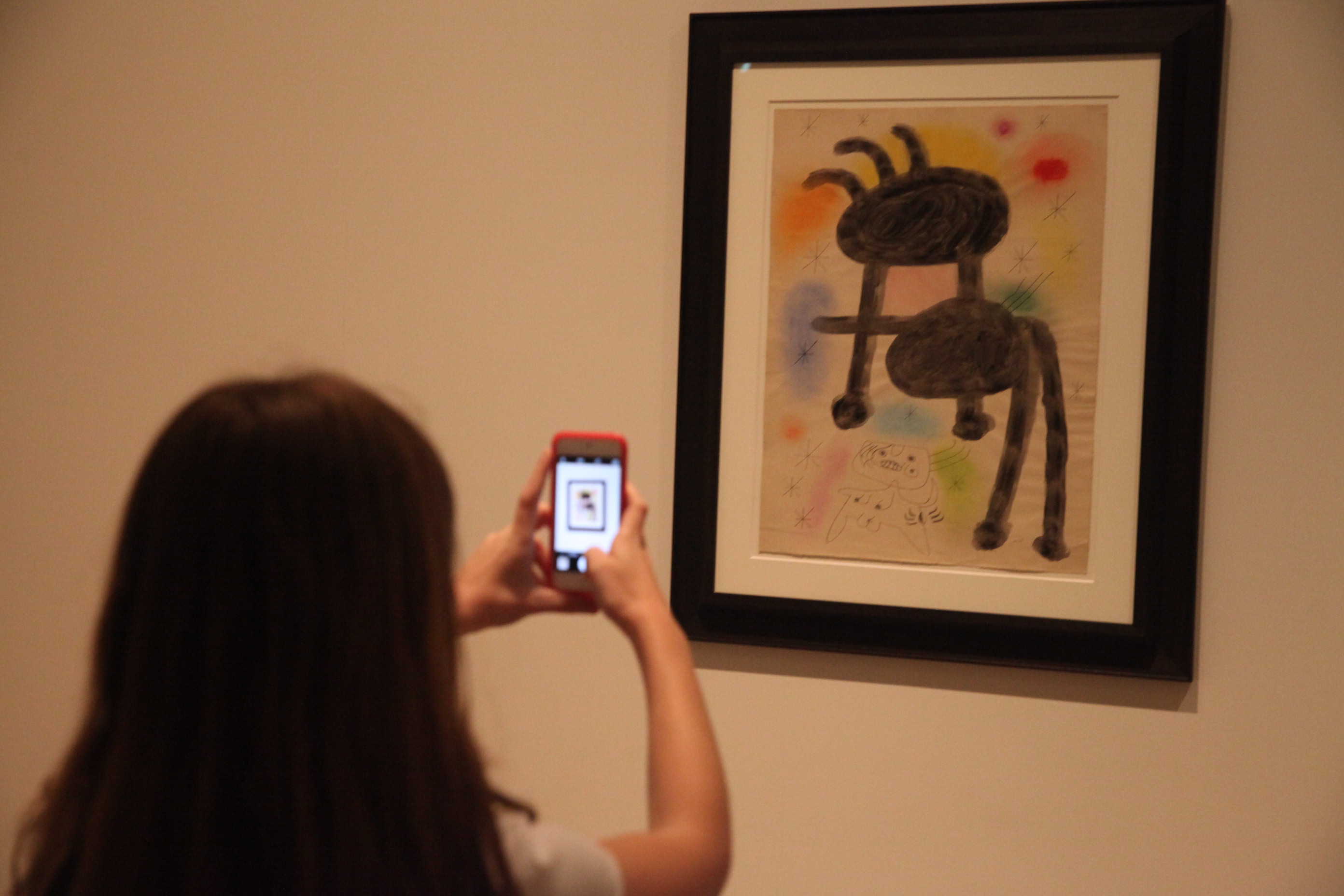 Exposição Joan Miró. Foto: Fábio Queiroz / Agência AL