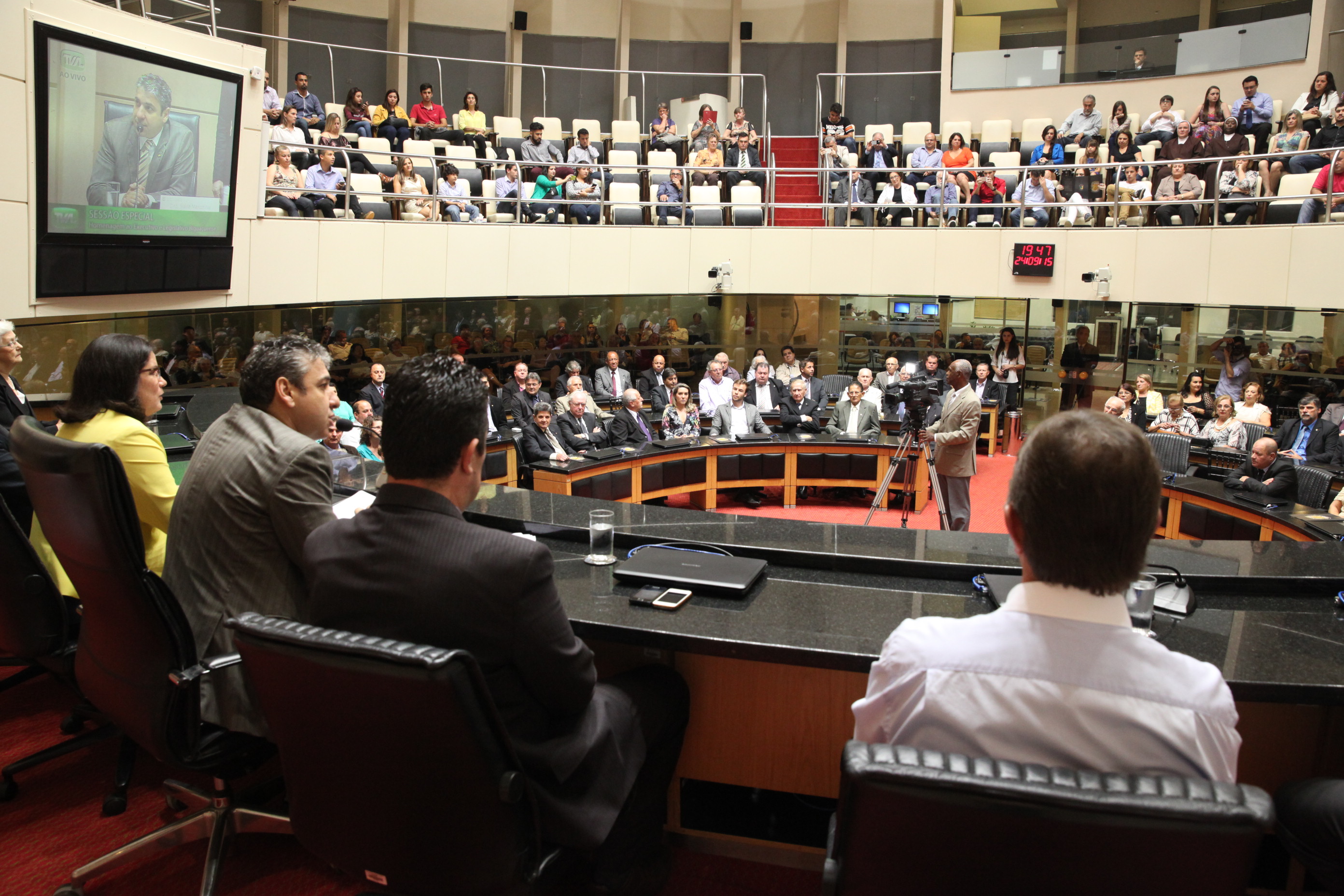 Resgate Historico Executivo e Legislativo Biguaçu_ foto Eduardo Guedes de Oliveira / Agência AL