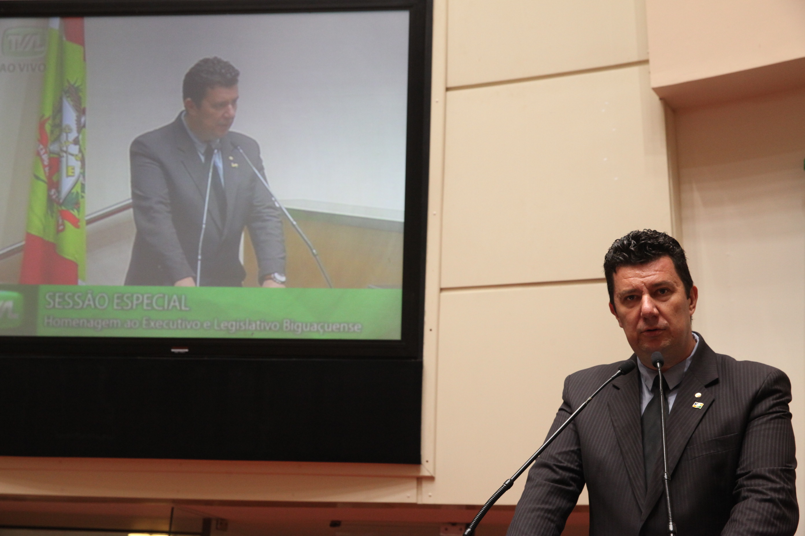 Resgate Historico Executivo e Legislativo Biguaçu_ foto Eduardo Guedes de Oliveira / Agência AL